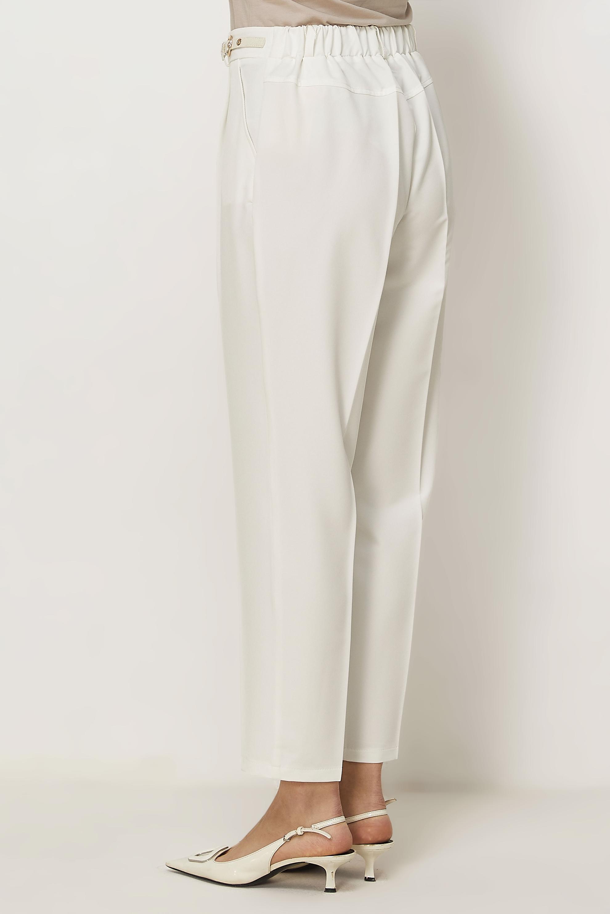 Hijab clothing WHITE BELT DETAILED PANTS 70982