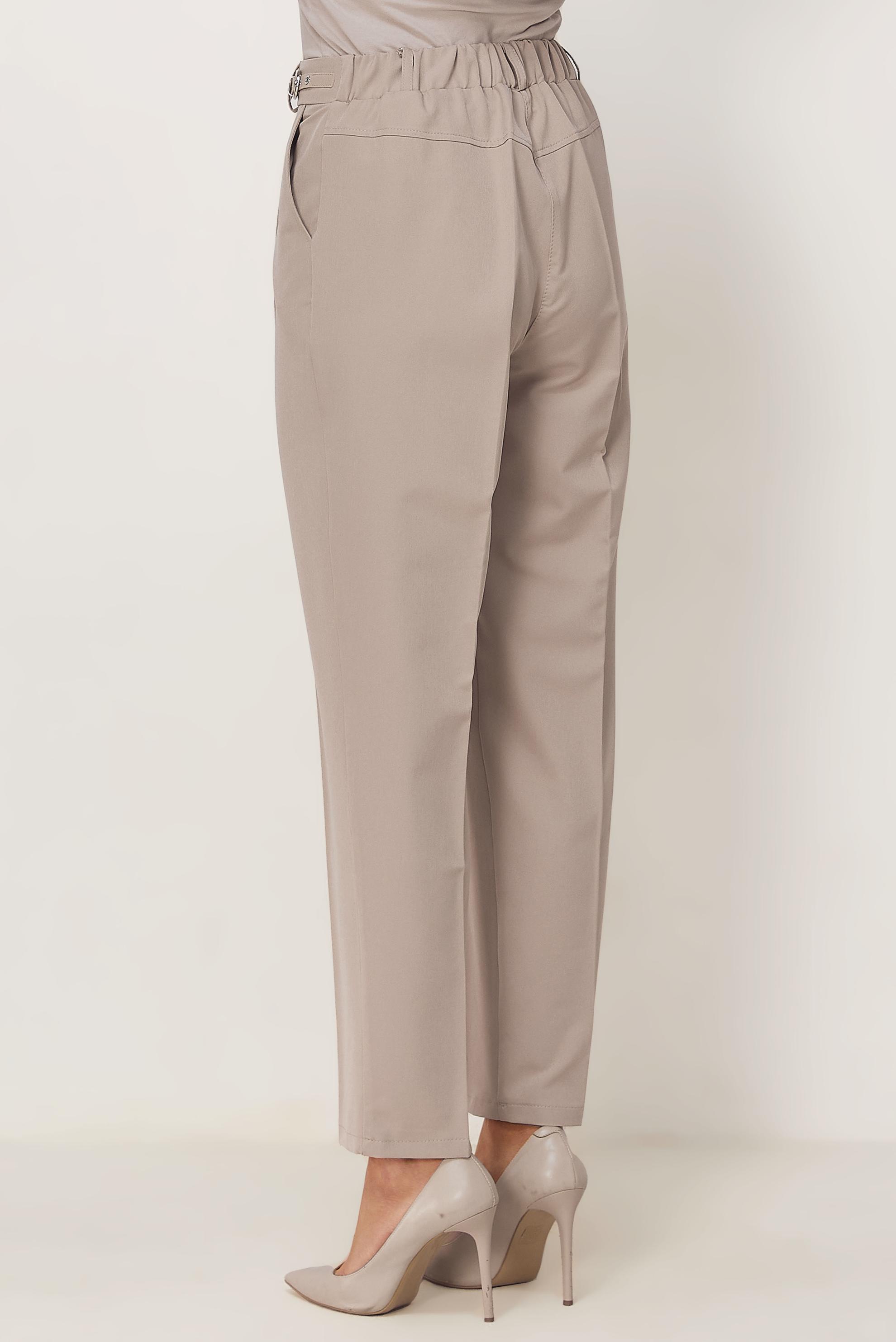 Hijab clothing BEIGE BELT DETAILED PANTS 70982