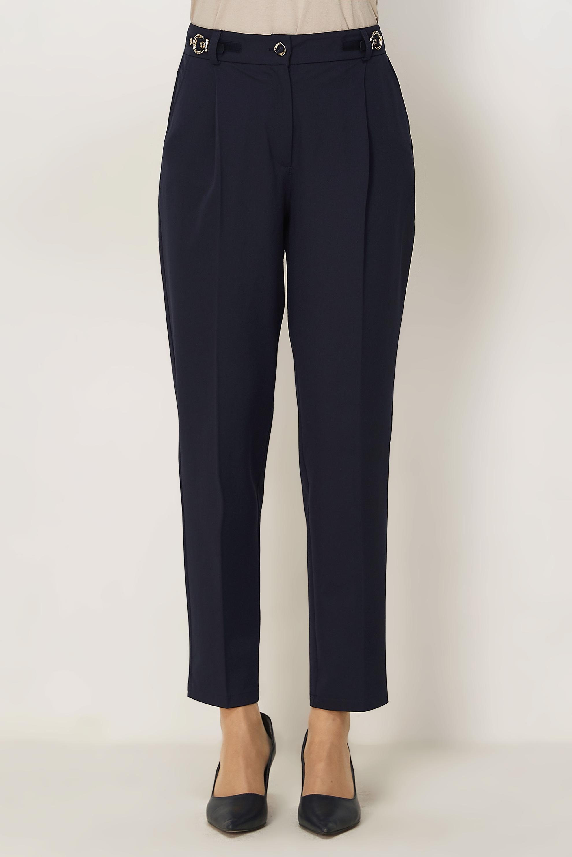 Hijab clothing NAVY BLUE BELT DETAILED PANTS 70982