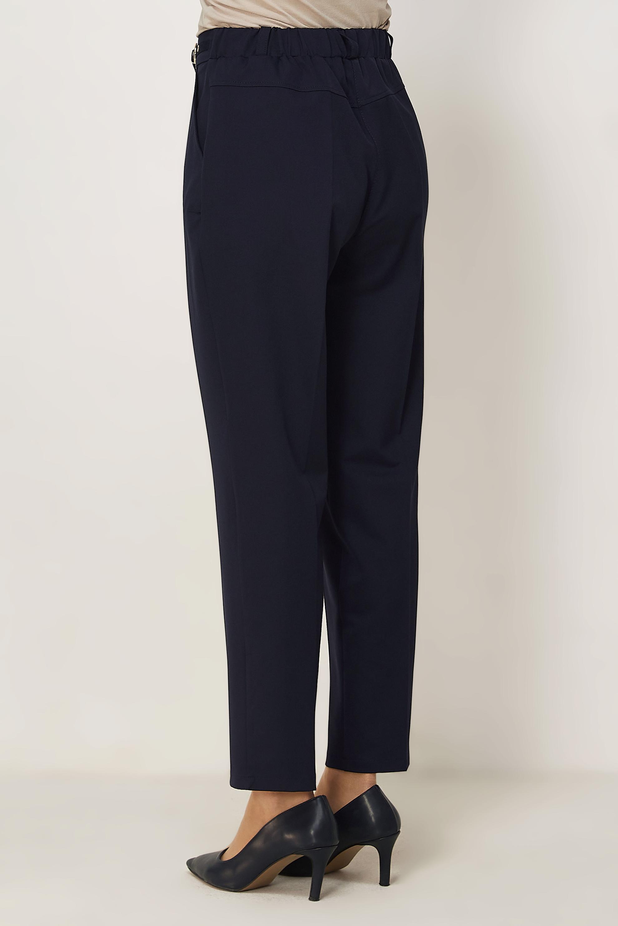Hijab clothing NAVY BLUE BELT DETAILED PANTS 70982