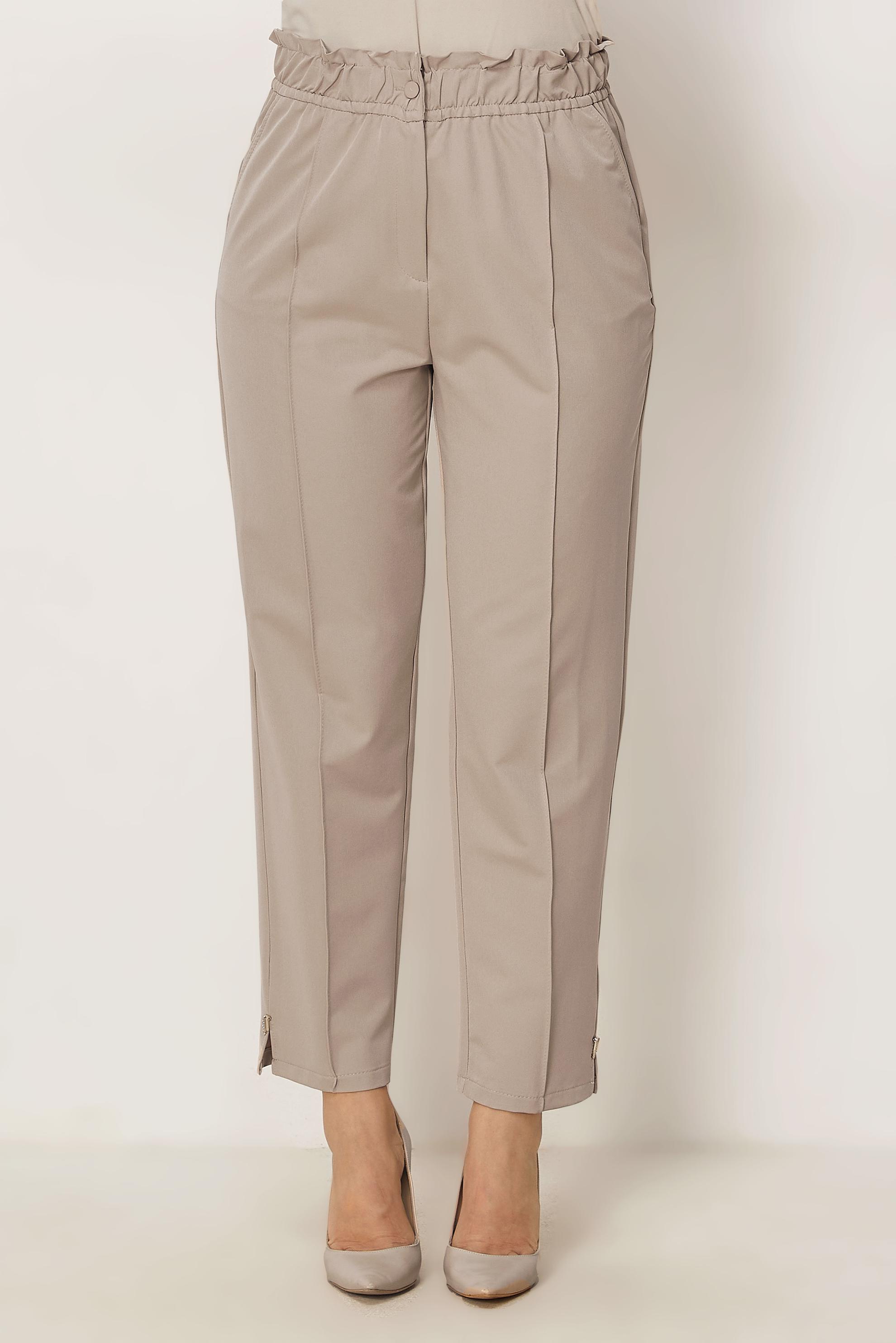 Hijab-Kleidung BEIGE KAROTTENHOSE 70983