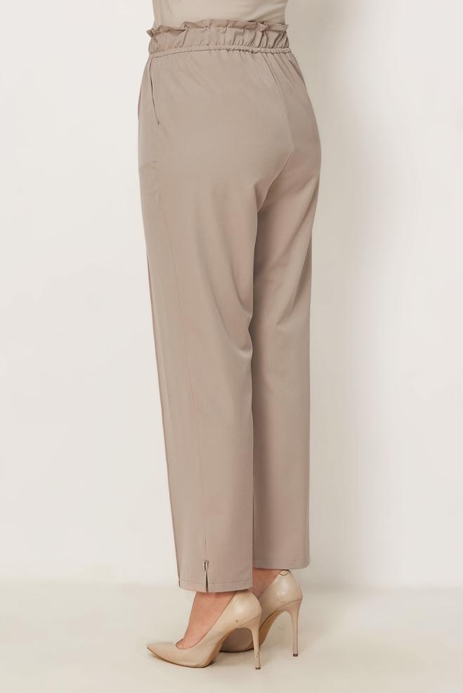 Hijab-Kleidung BEIGE KAROTTENHOSE 70983 - ALVİNA