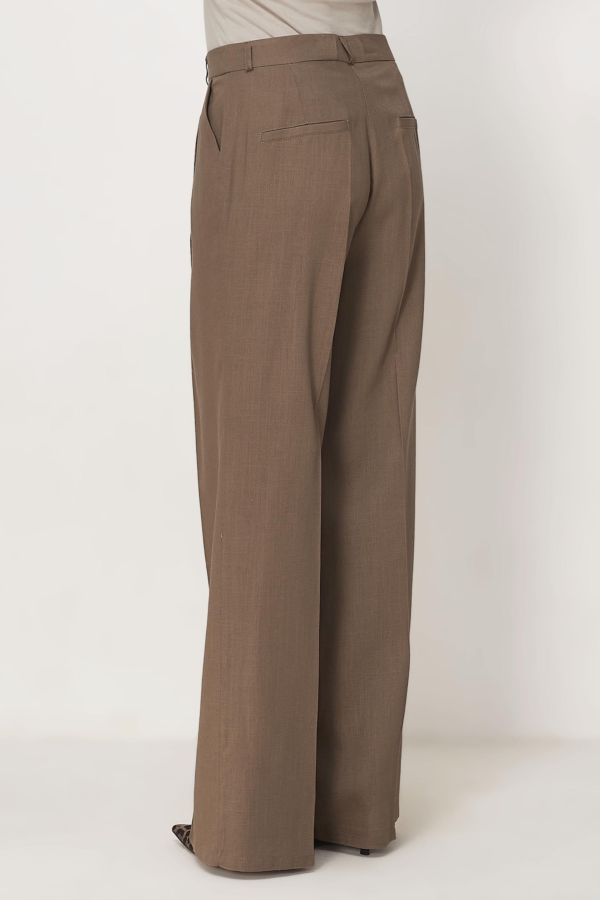 Hijab clothing MINK LINEN WIDE LEG PANTS 70986