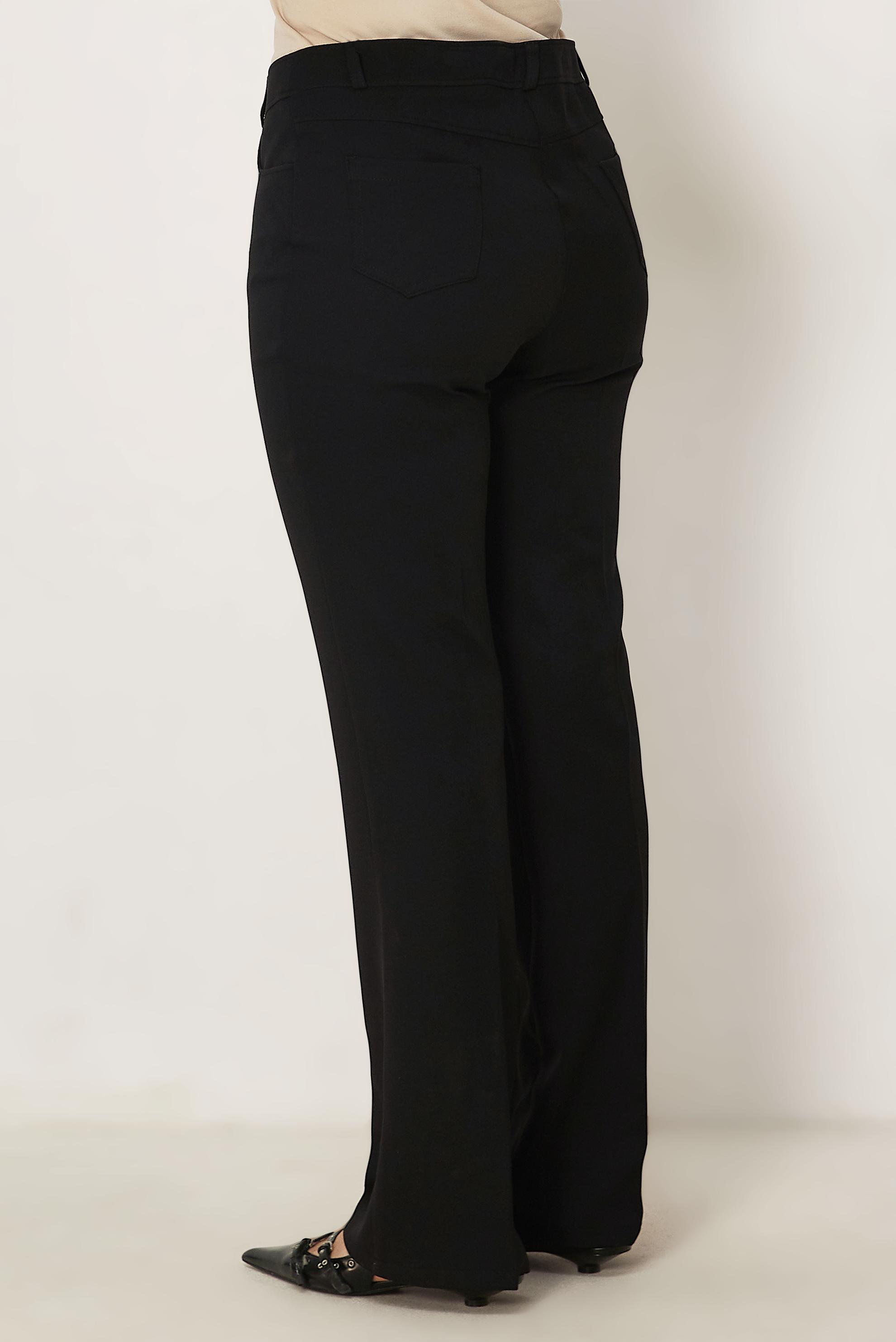 Tesettür giyim SİYAH İSPANYOL PAÇA PANTOLON 70987