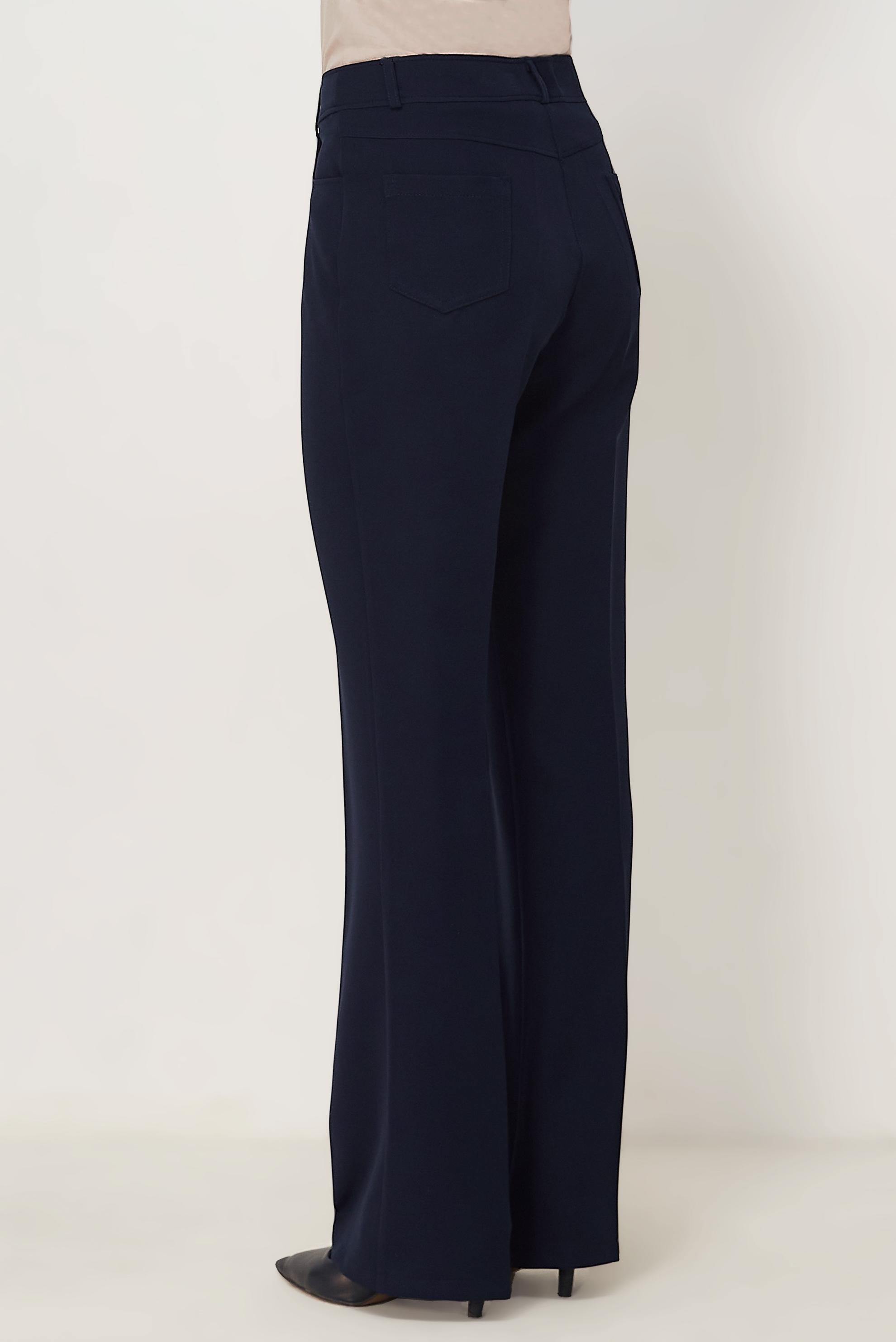 Vêtements hijab BLEU MARINE PANTALON ÉVASÉ 70987