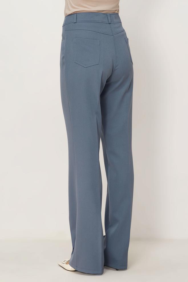Hijab clothing BLUE FLARE PANTS 70987 - ALVİNA