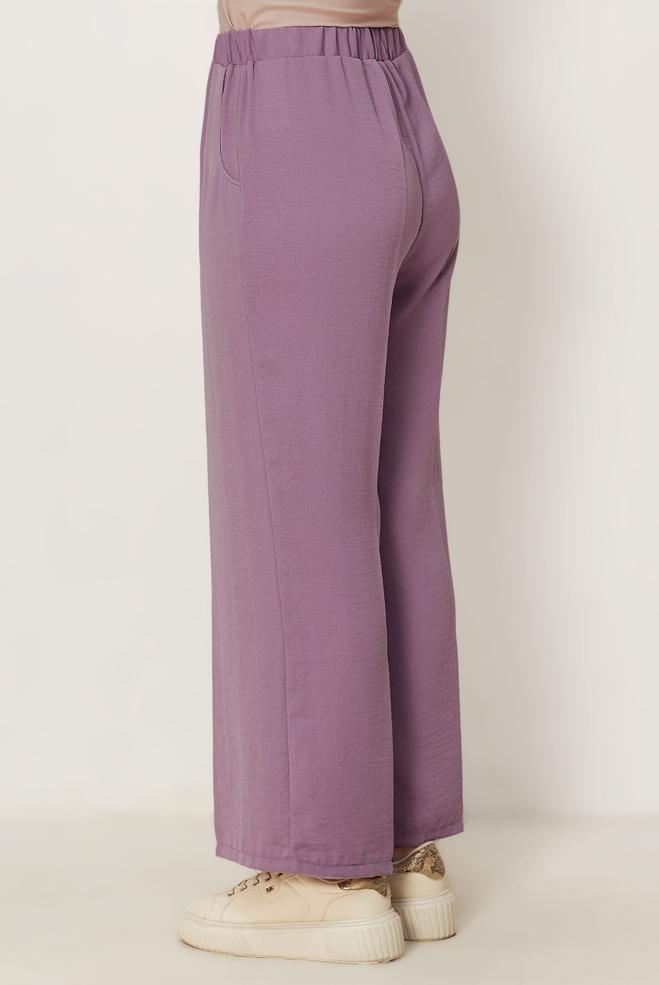 Hijab-Kleidung DAMSON HOSE MIT WEITEM BEIN 70989-1 - ALVİNA