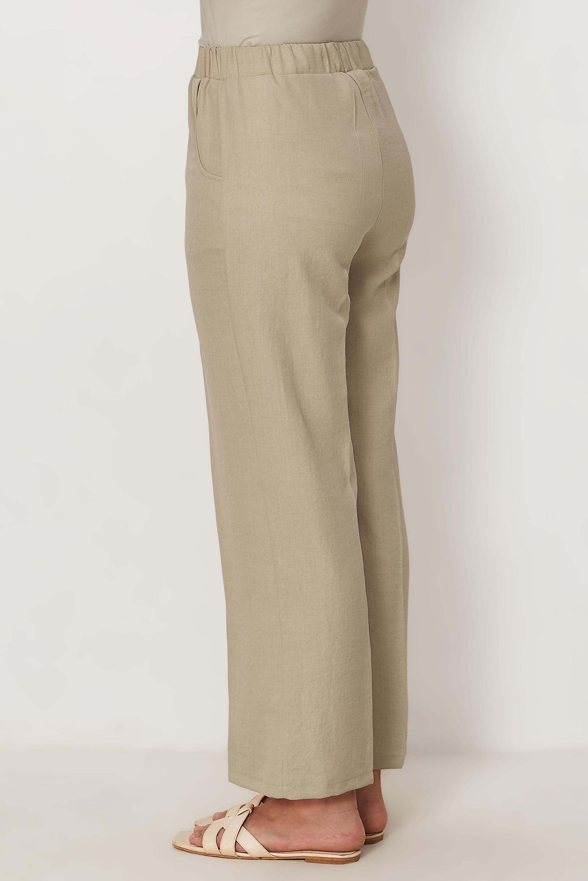 Tesettür giyim BEJ 70992 44733 PANTOLON 40-50 TEK 42
