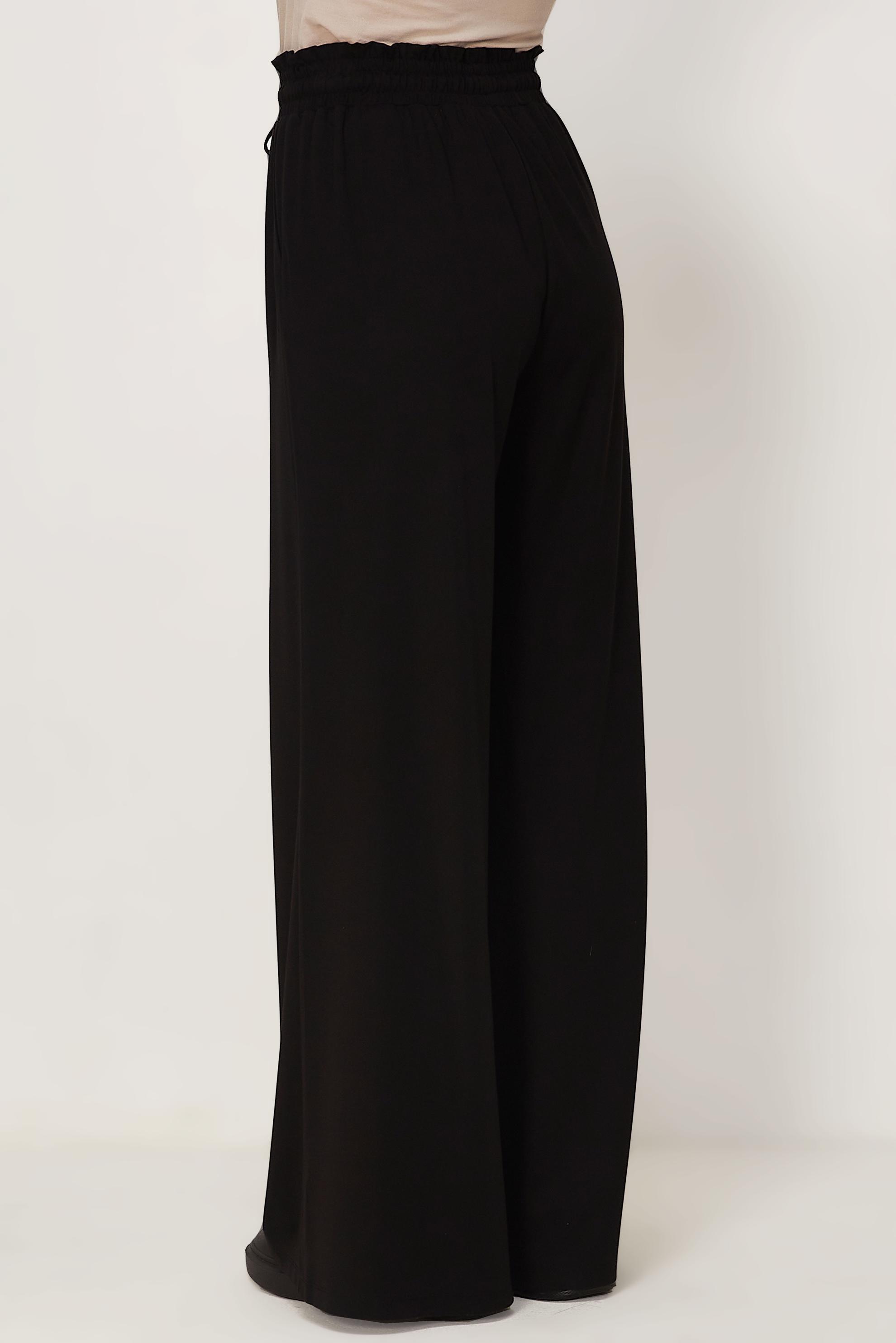 Vêtements hijab NOIR PANTALON TAILLE ÉLASTIQUE 70993