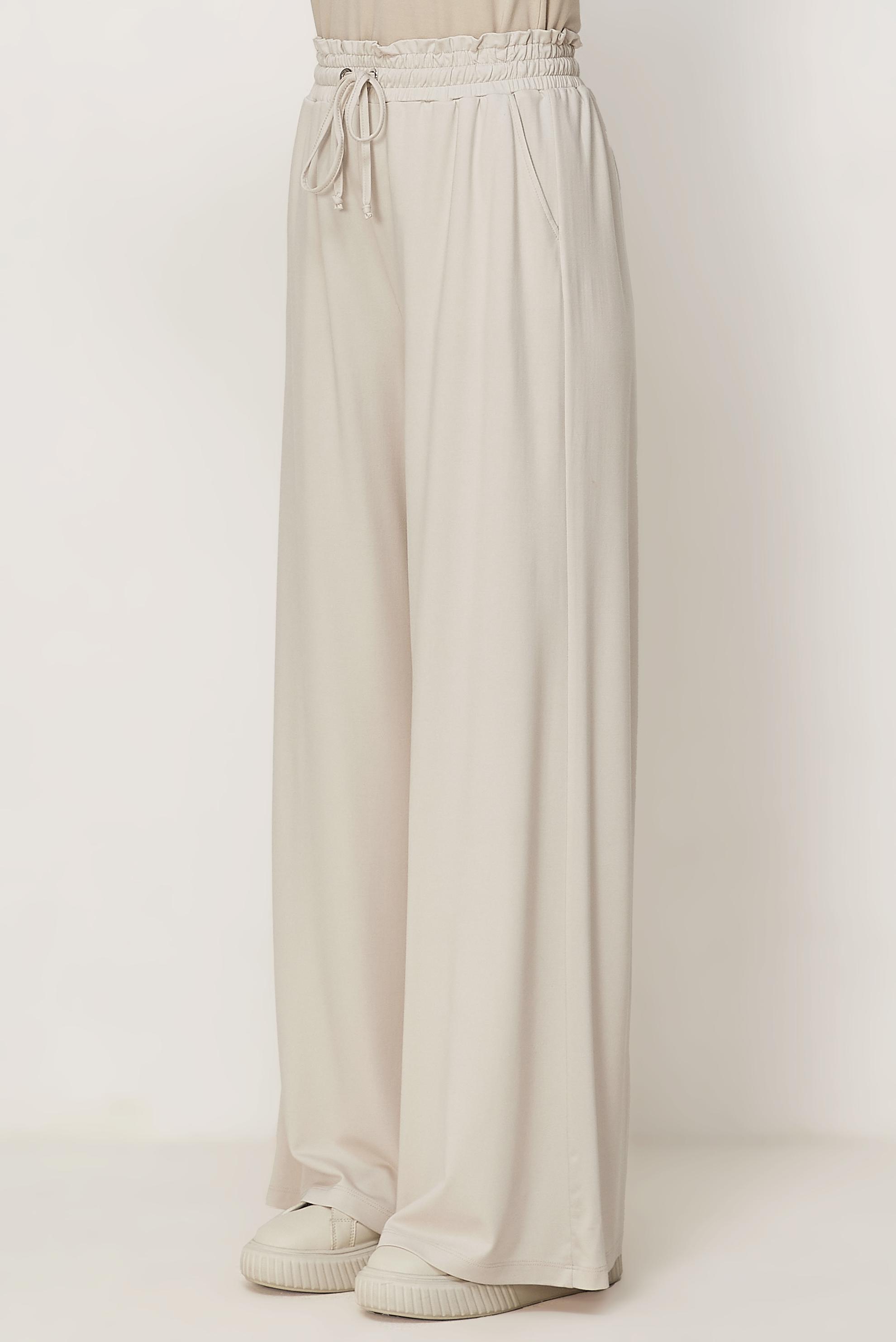 Vêtements hijab ÉCRUE PANTALON TAILLE ÉLASTIQUE 70993
