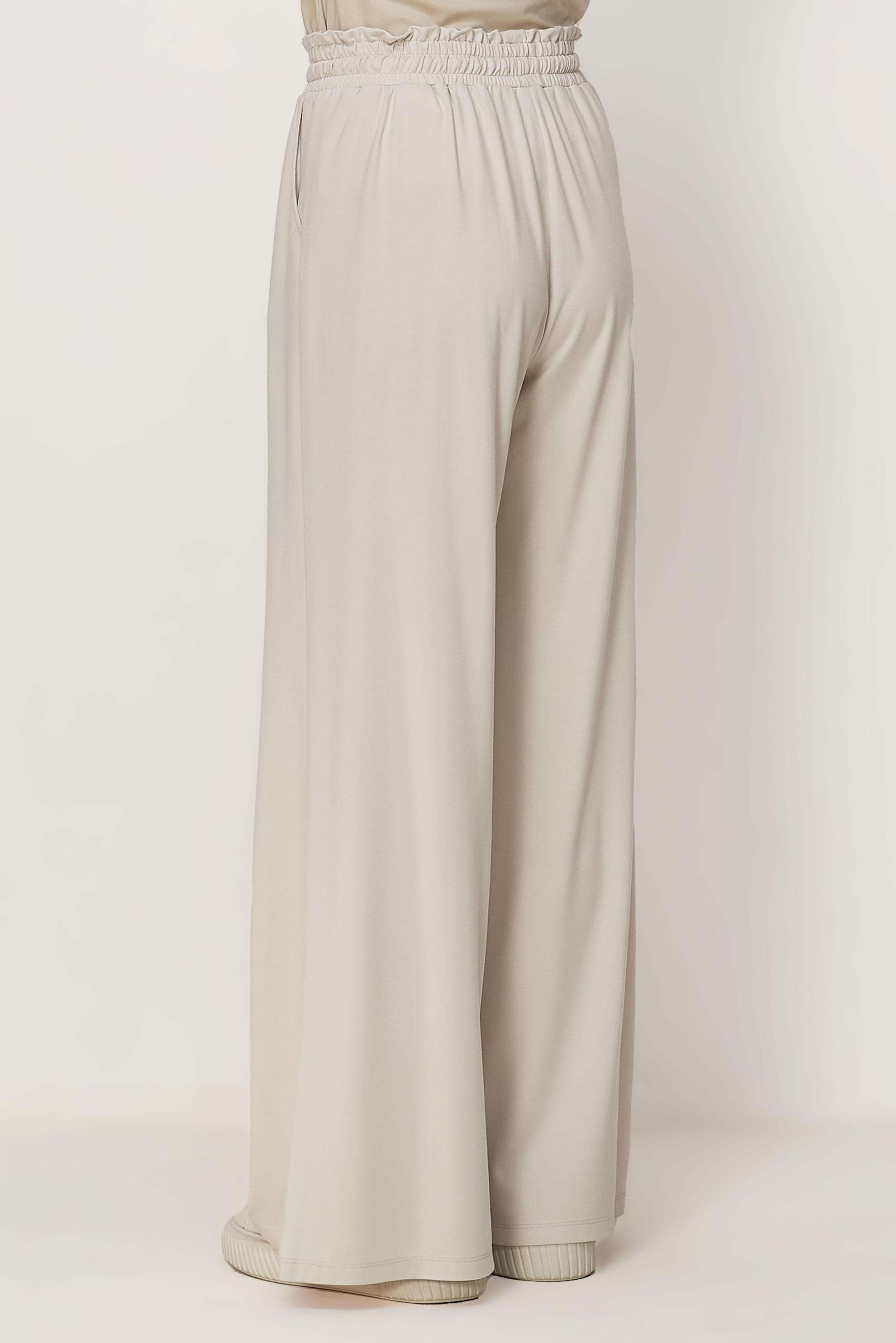 Vêtements hijab ÉCRUE PANTALON TAILLE ÉLASTIQUE 70993