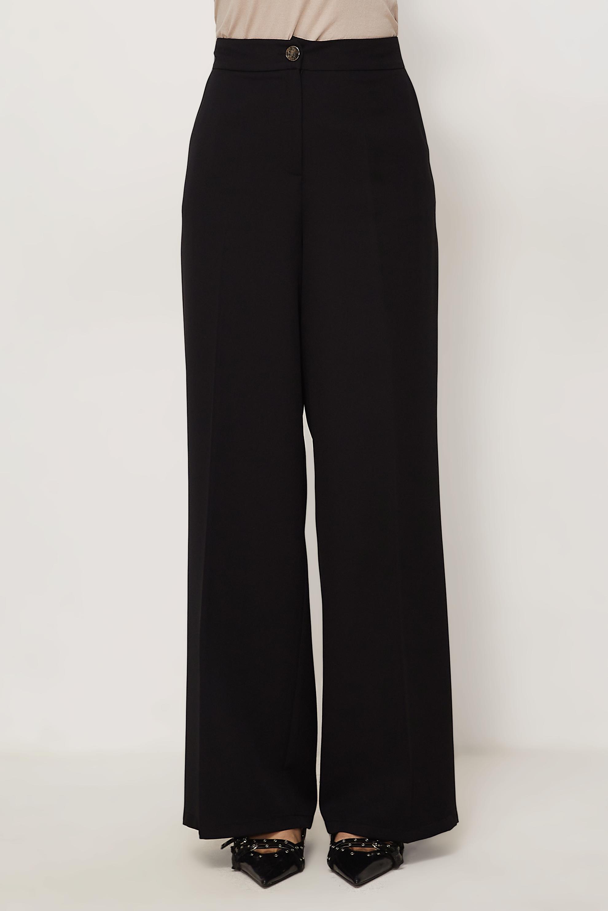 Hijab clothing BLACK WIDELEG PANTS 70994