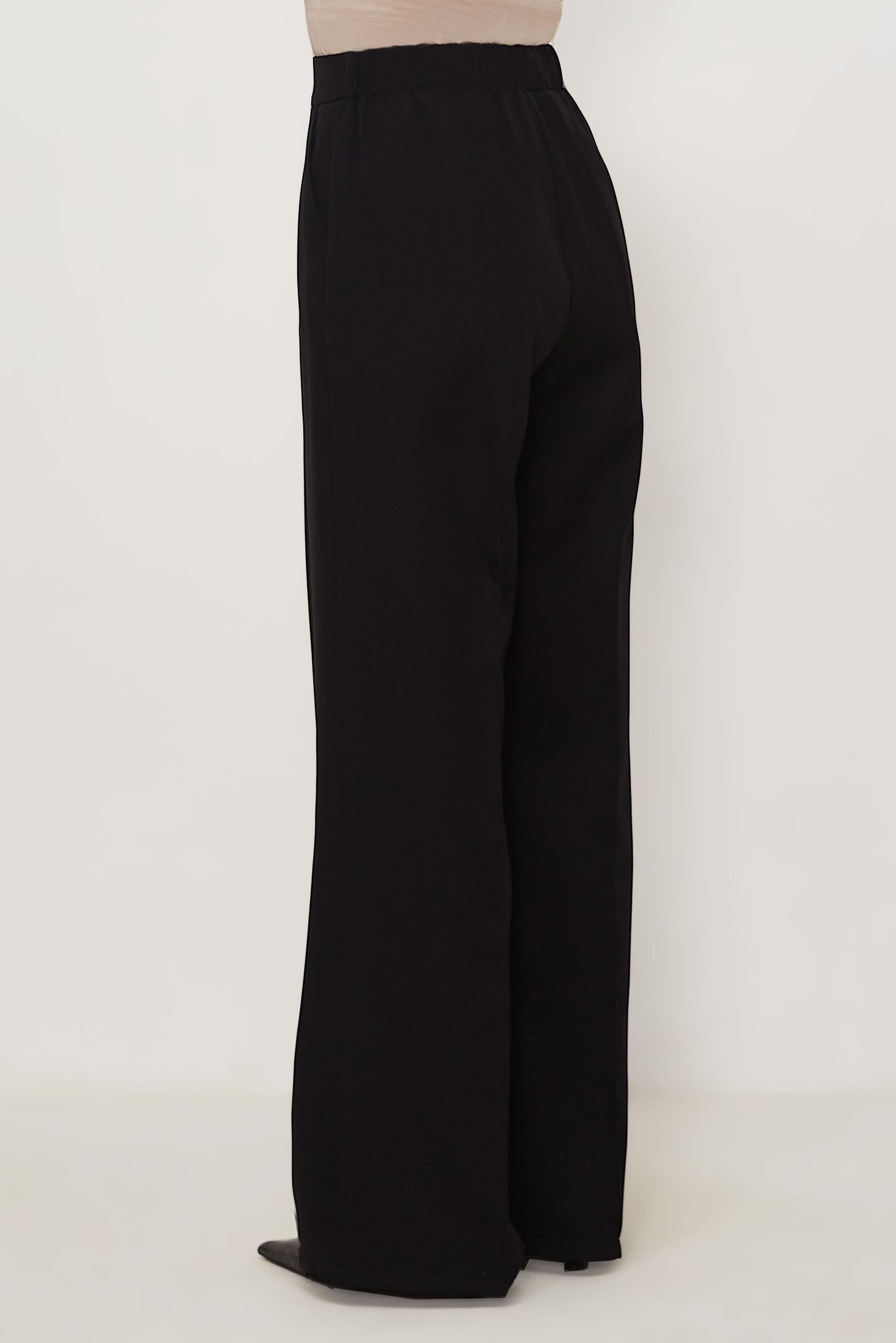 Hijab clothing BLACK WIDELEG PANTS 70994