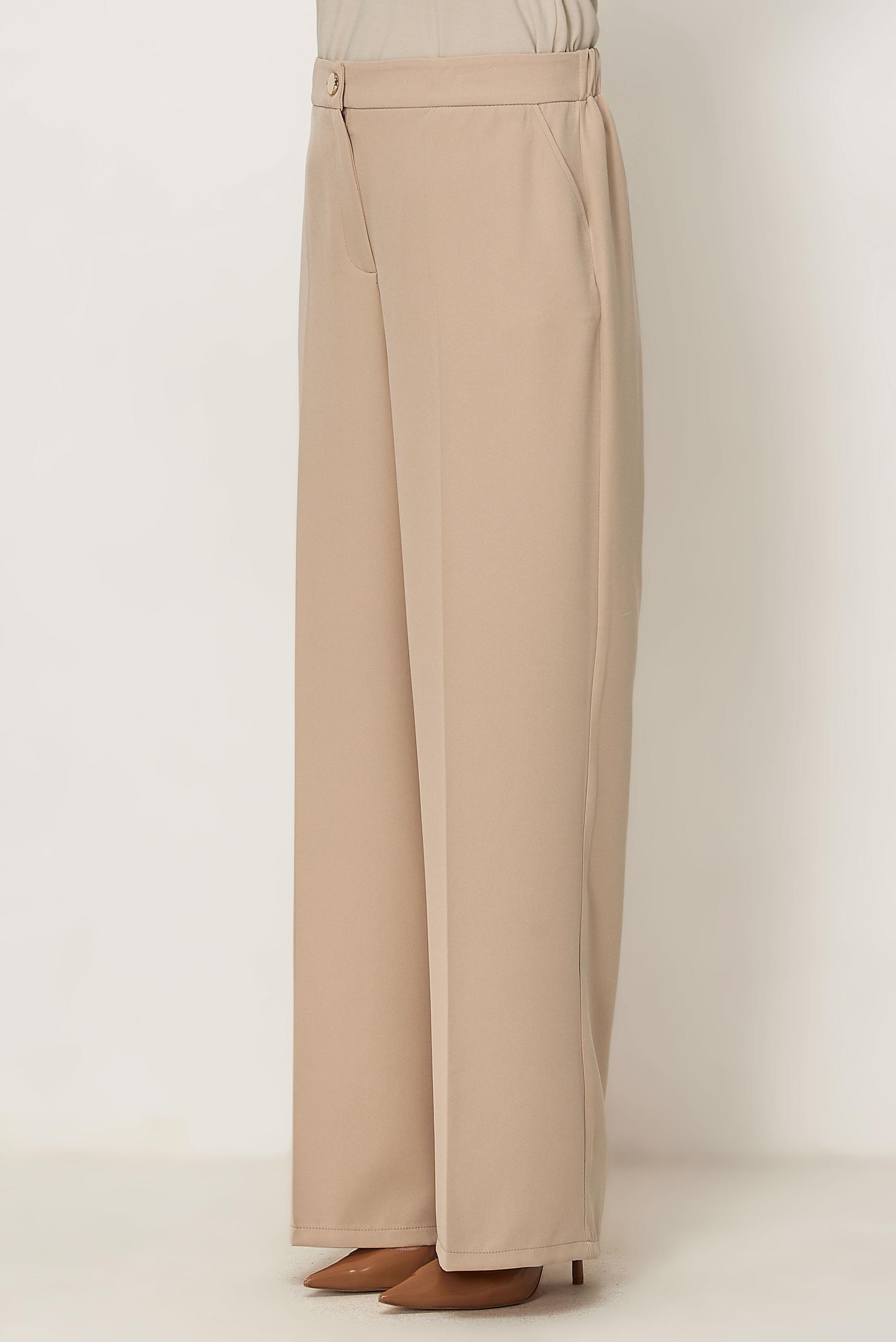 Hijab clothing BEIGE WIDELEG PANTS 70994