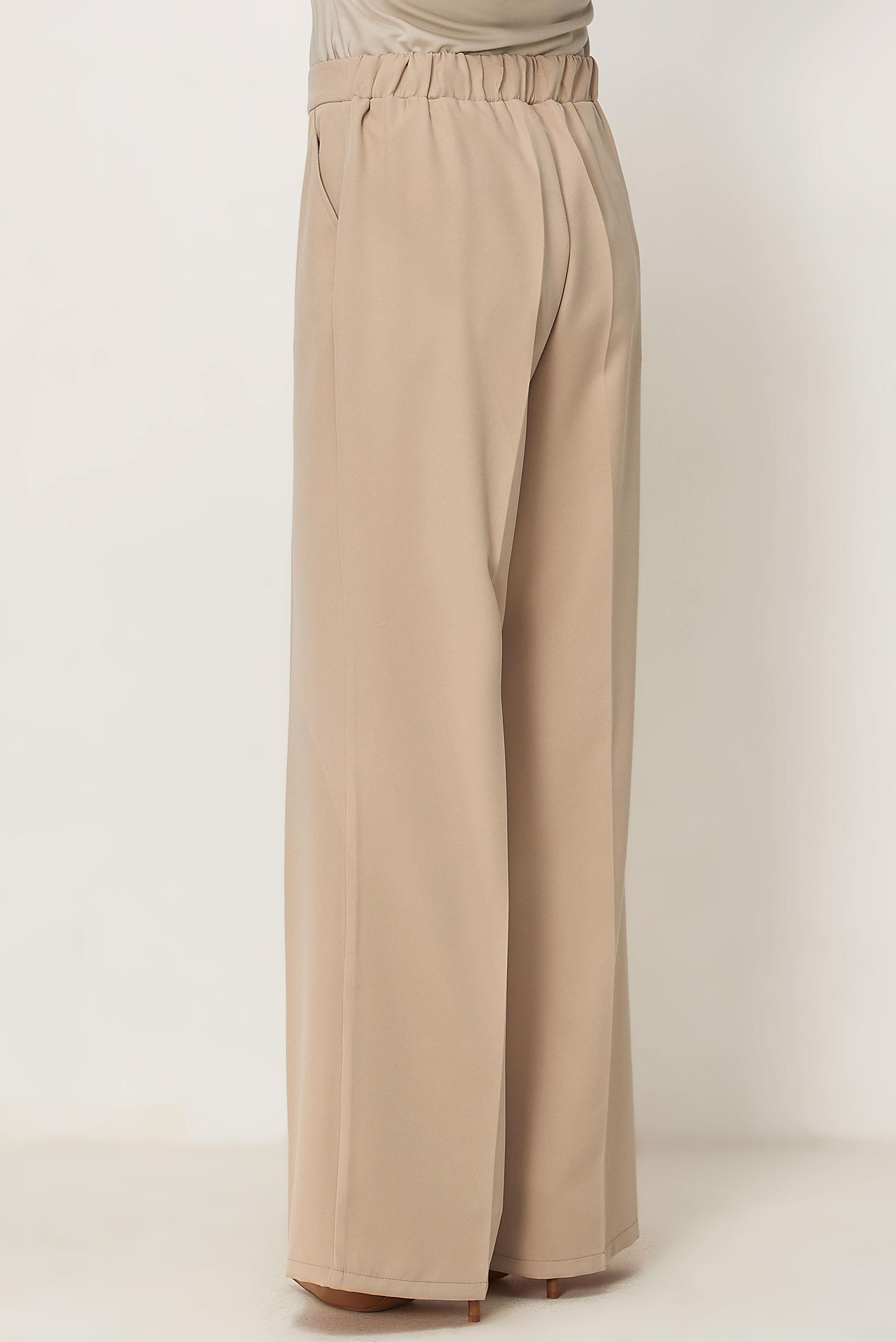 Hijab clothing BEIGE WIDELEG PANTS 70994