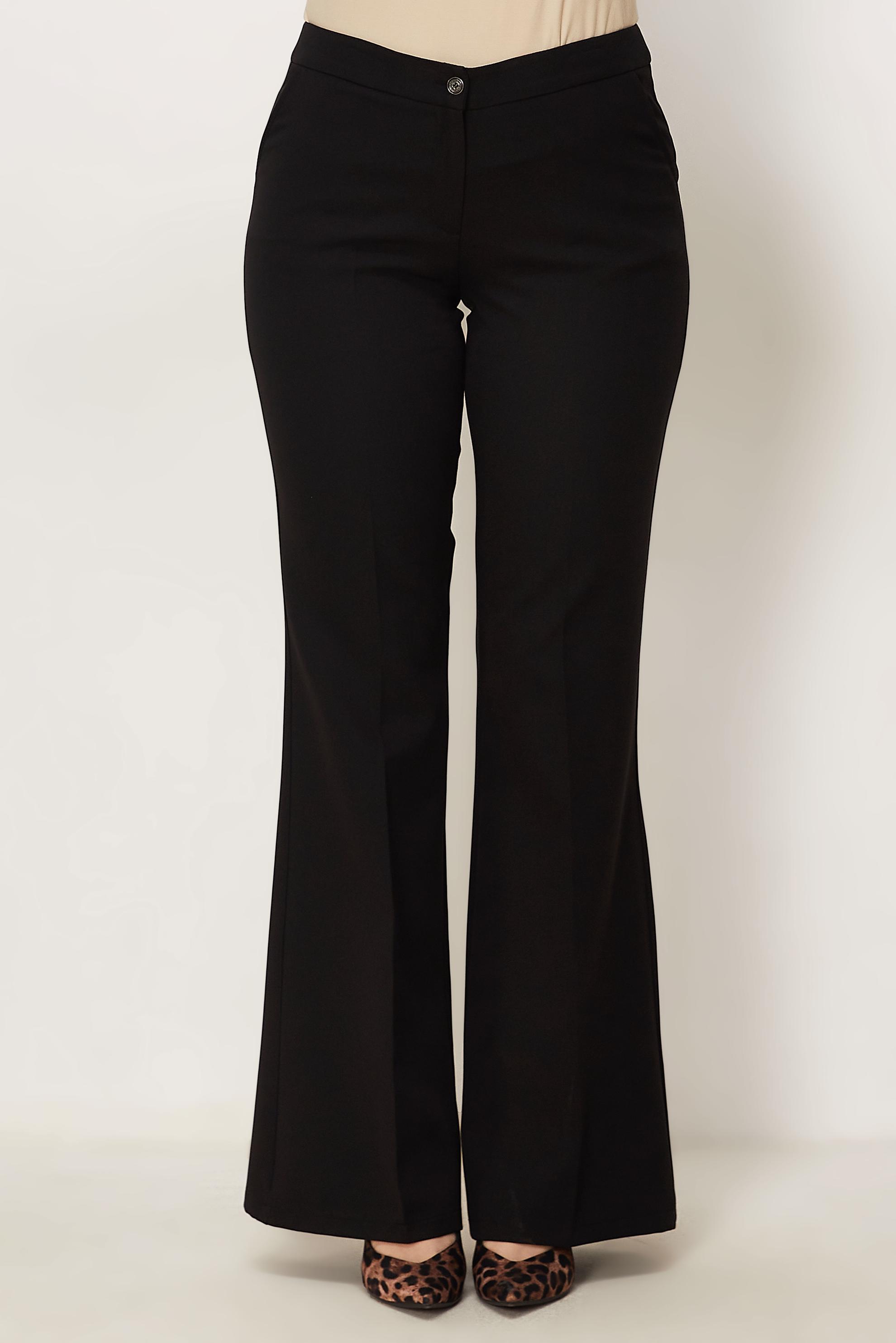 Hijab-Kleidung SCHWARZ SCHLAGHOSE 70995