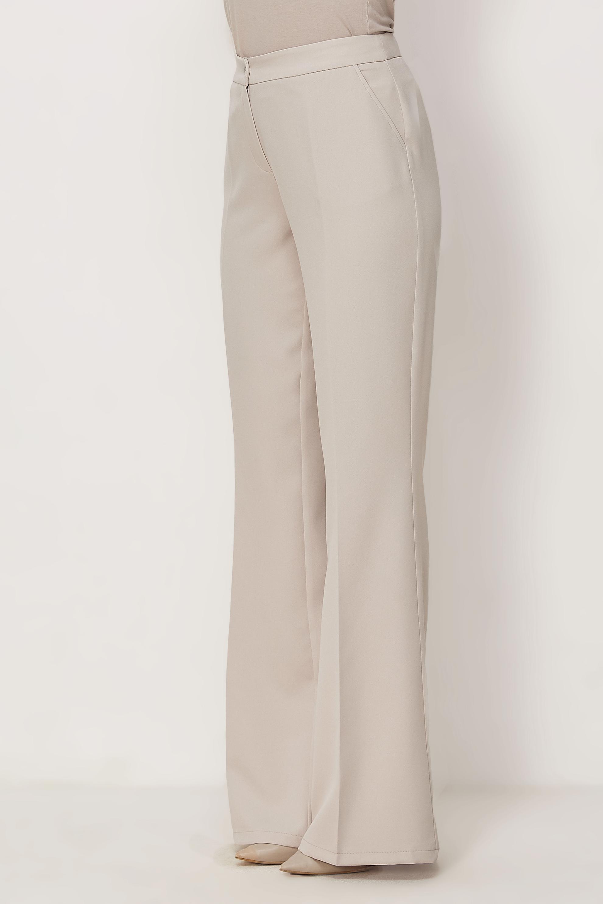 Hijab clothing BEIGE FLARE PANTS 70995