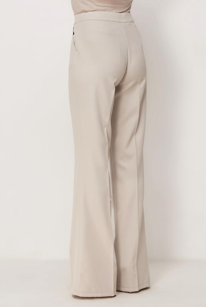 Hijab clothing BEIGE FLARE PANTS 70995 - ALVİNA