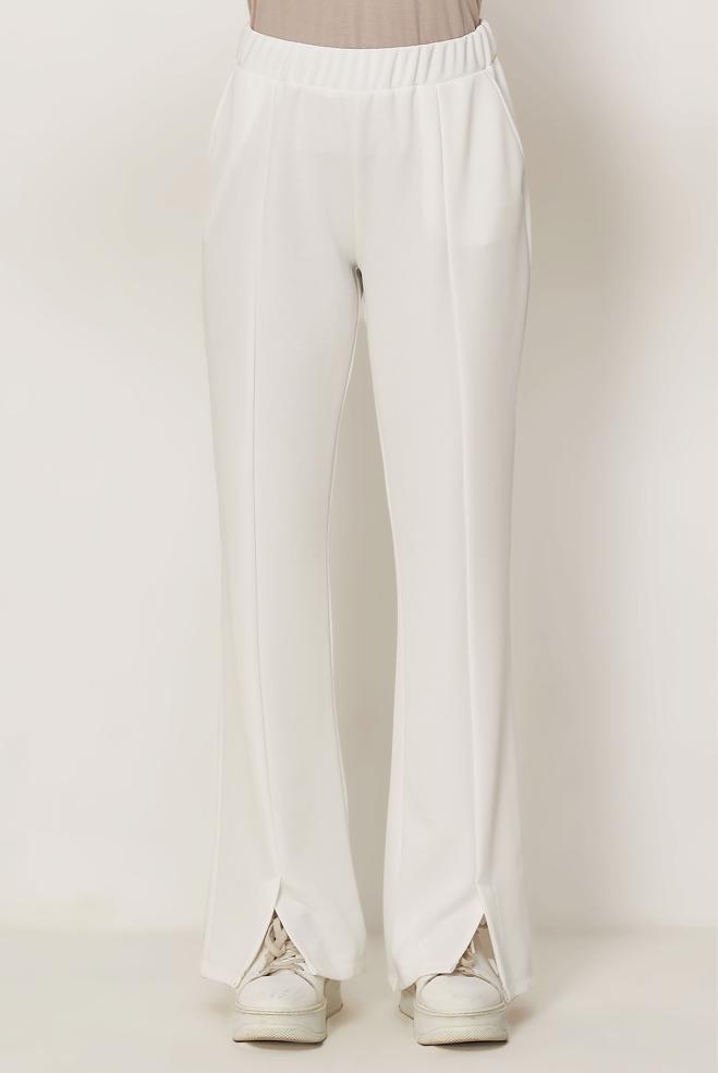 Vêtements hijab  PANTALON TAILLE ÉLASTIQUE 70996 - ALVİNA