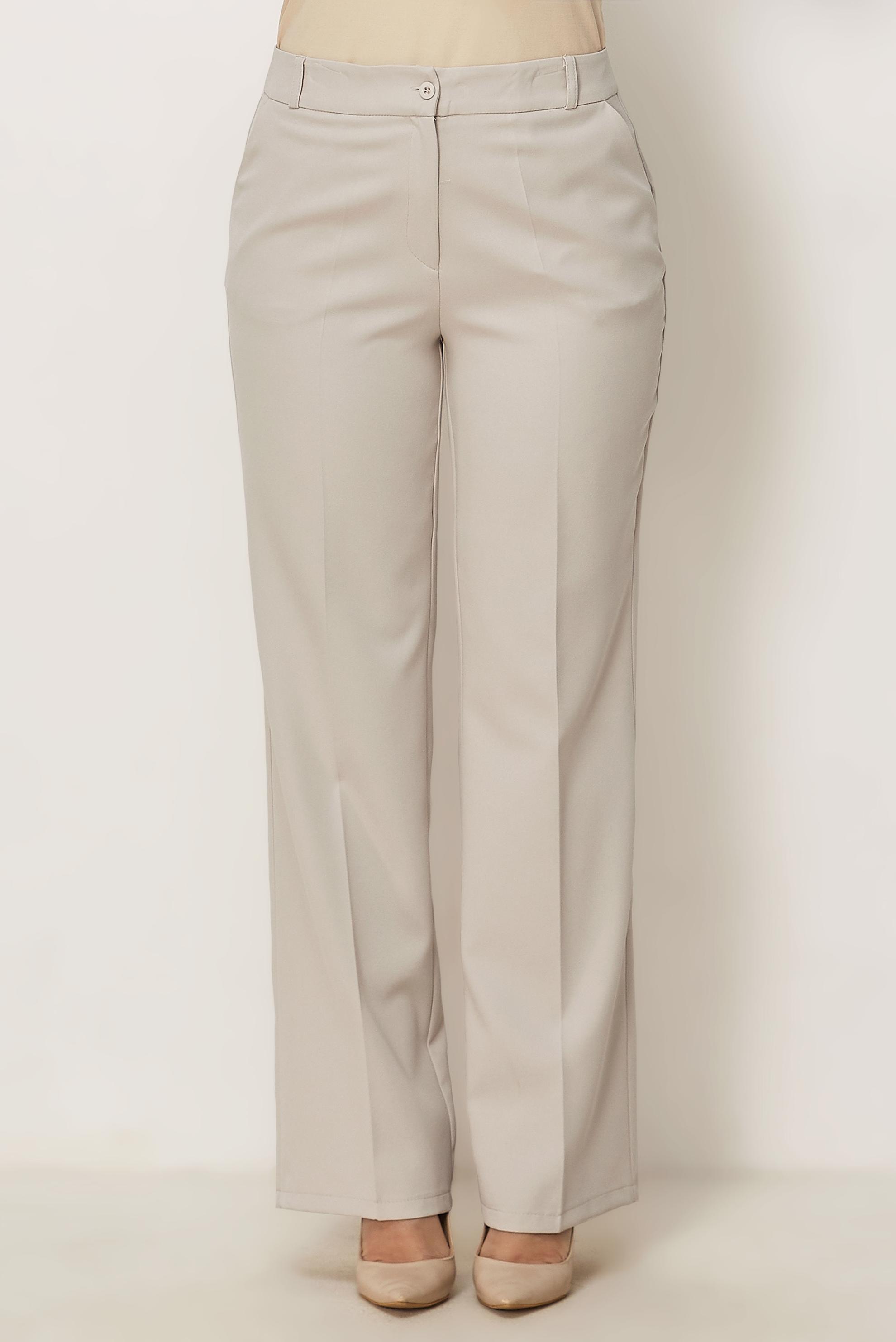 Hijab-Kleidung BEIGE GERADE GESCHNITTENE HOSE 70998