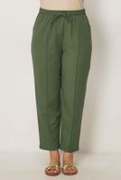 BELİ LASTİKLİ KETEN PANTOLON 71002