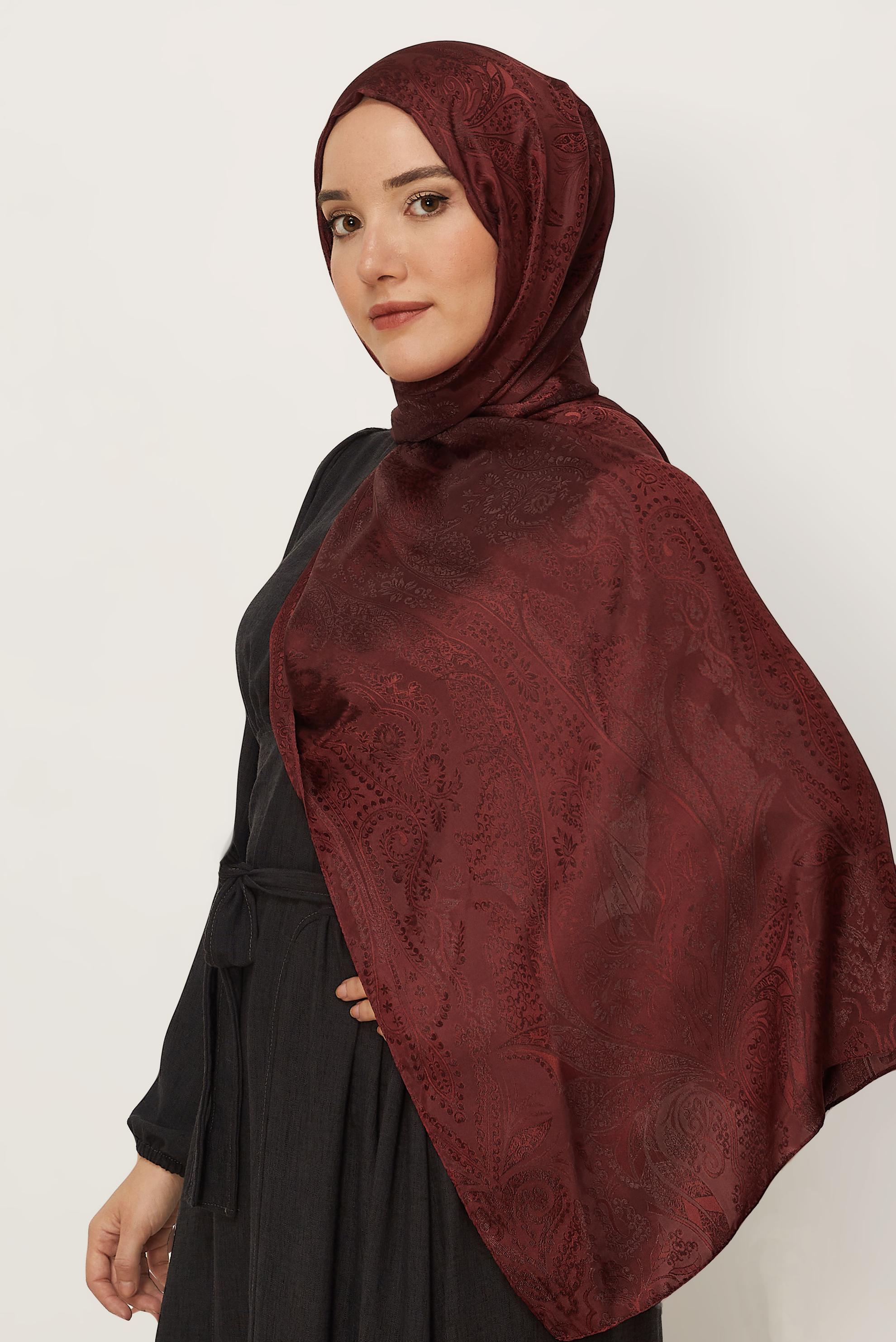 Vêtements hijab BEIGE CHÂLE SOYEUX ALVINA 8624