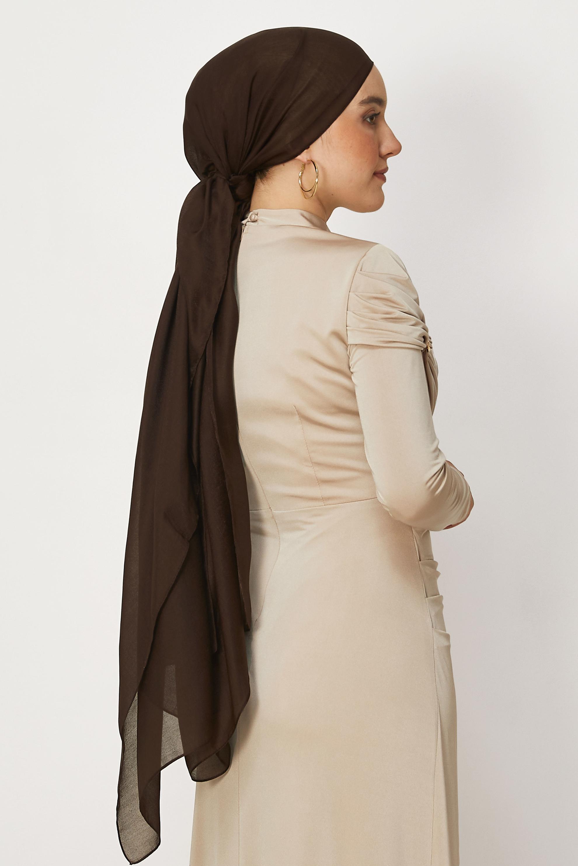 Vêtements hijab BEIGE CHÂLE ALVINA AMBRE 8644