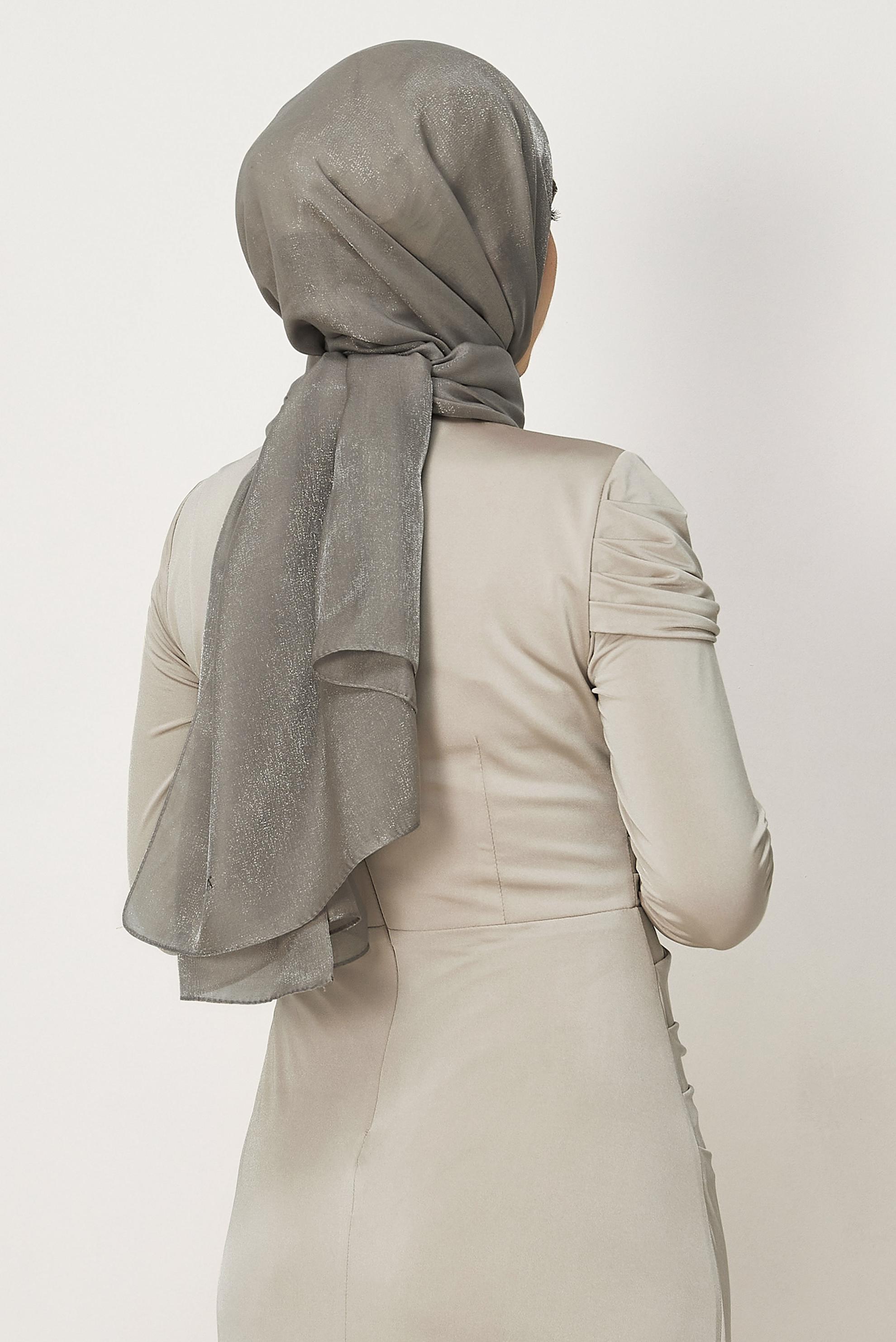 Vêtements hijab BEIGE CHÂLE ALVINA AMBRE 8644