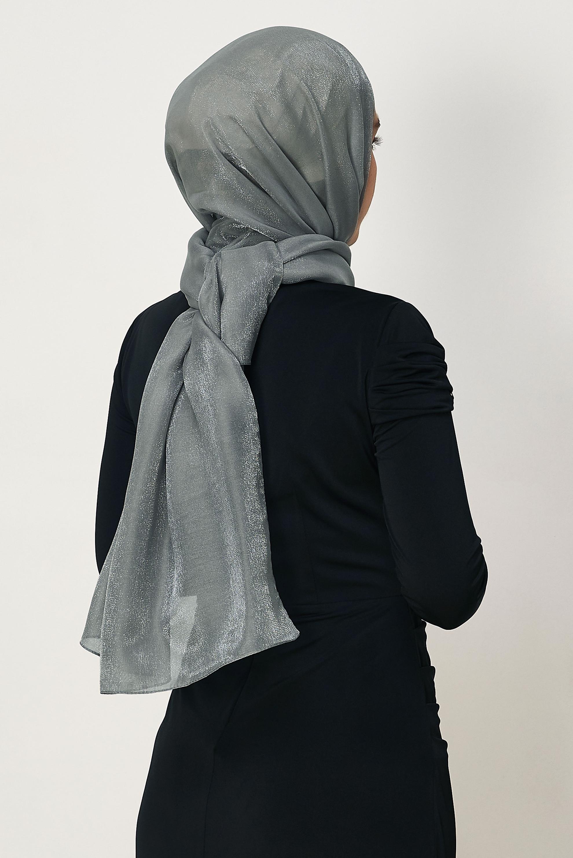 Vêtements hijab BLEU CHÂLE ALVINA AMBRE 8644