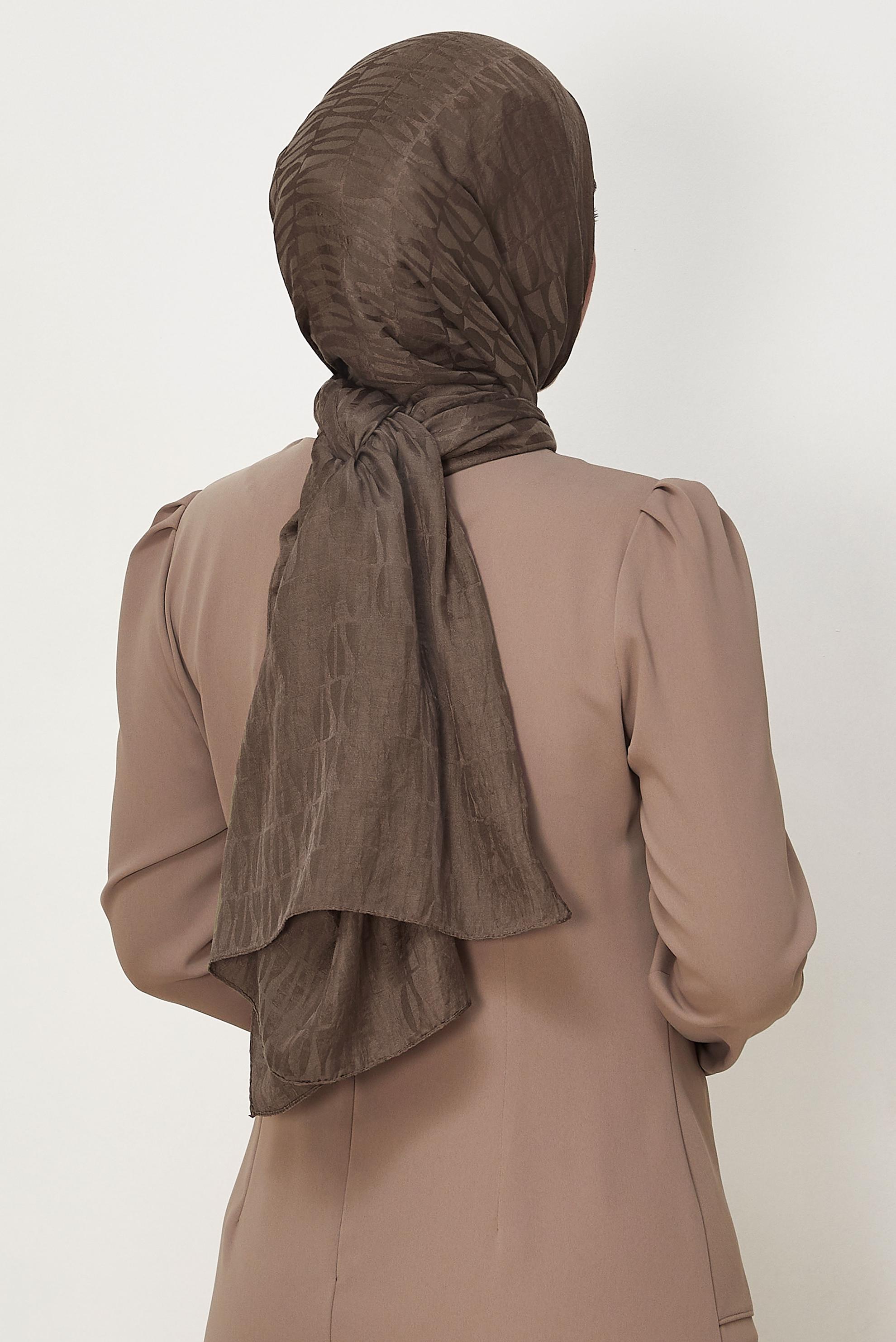 Vêtements hijab VISON CHÂLE JACQUARD ALVINA 8647