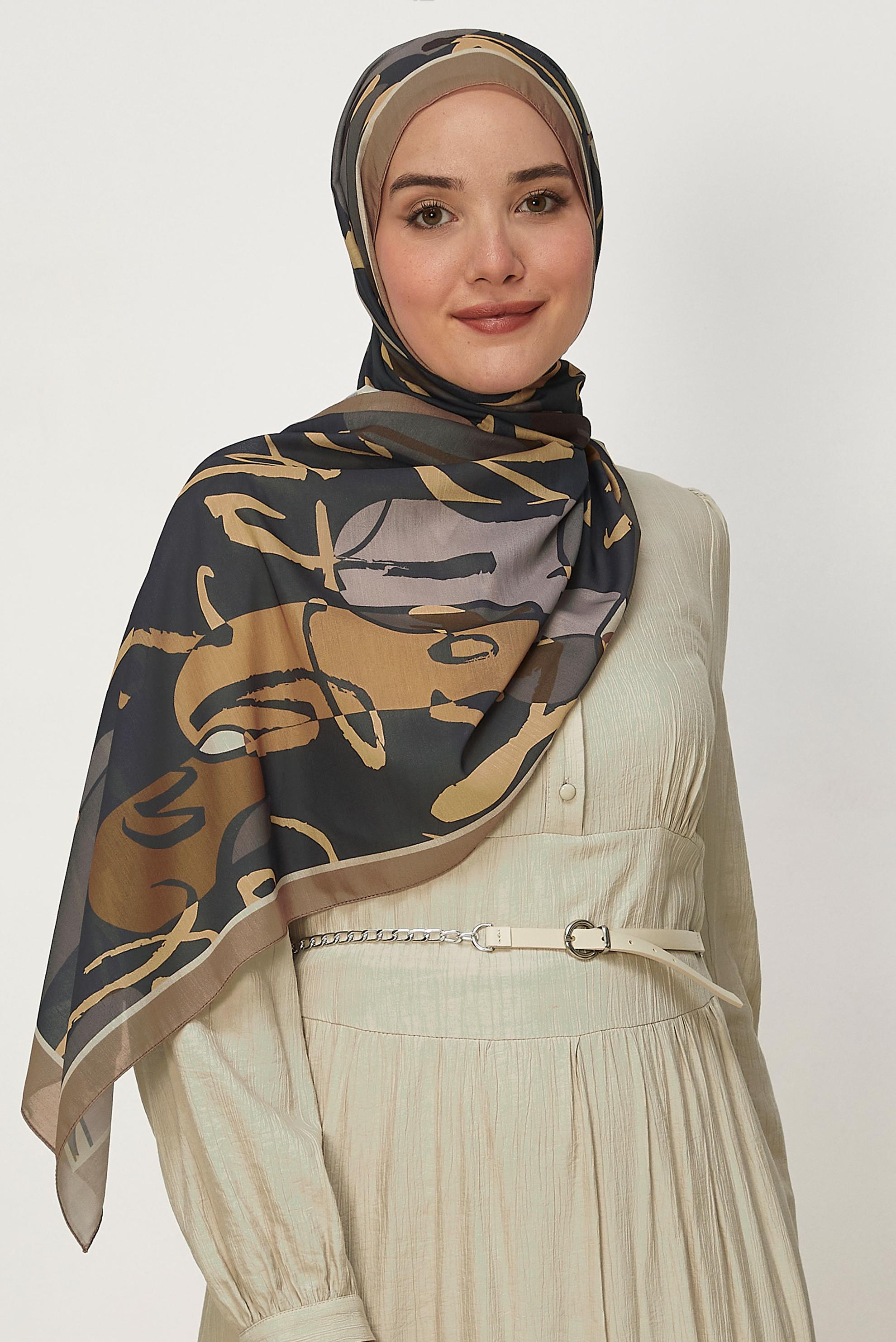 Vêtements hijab VISON CHÂLE ALVINA LORA 8656