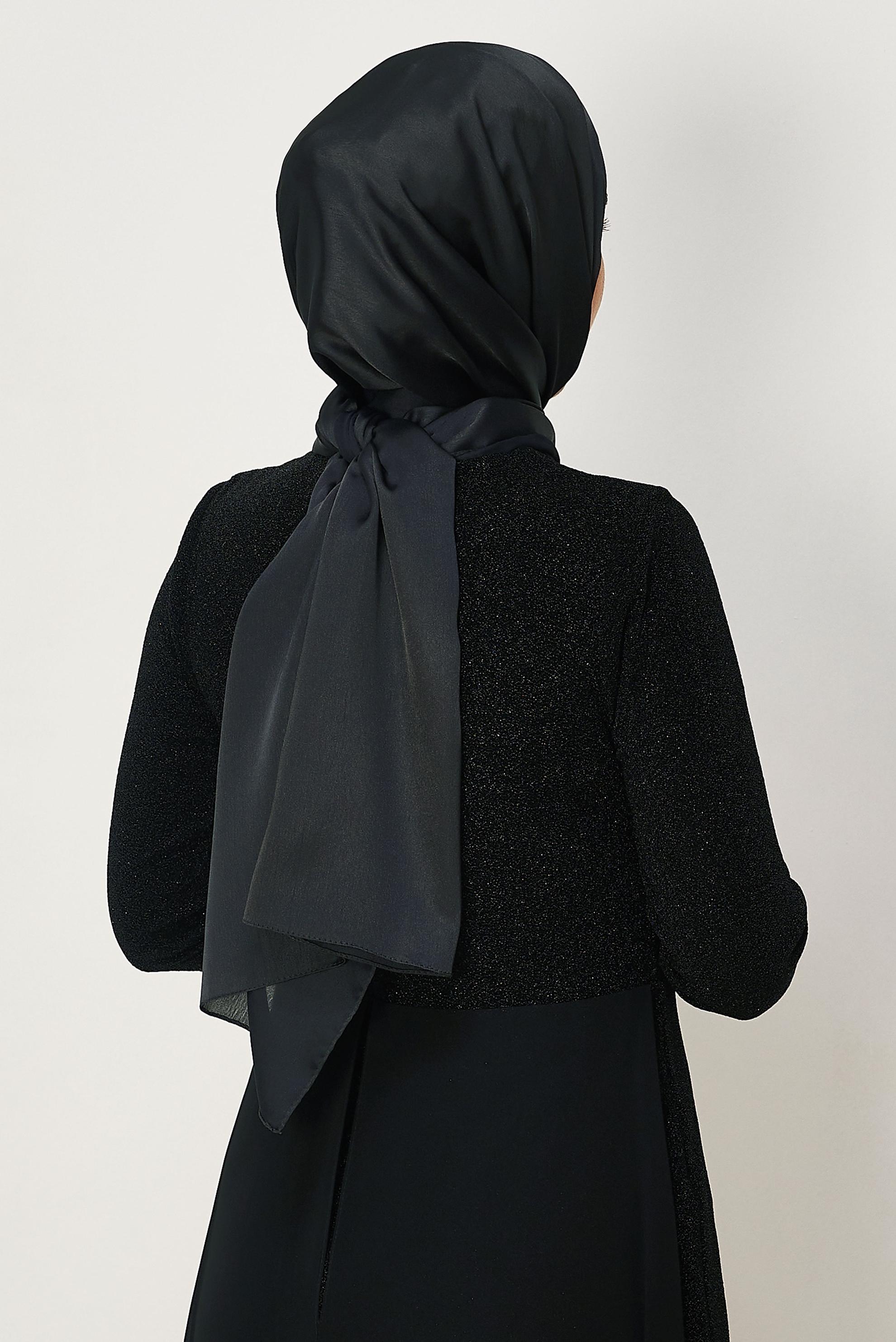 Hijab clothing BROWN ALVINA SHIMMER SHAWL 8659