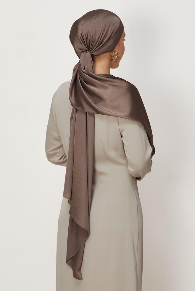 Hijab clothing MINK ALVINA SHIMMER SHAWL 8659 - ALVİNA