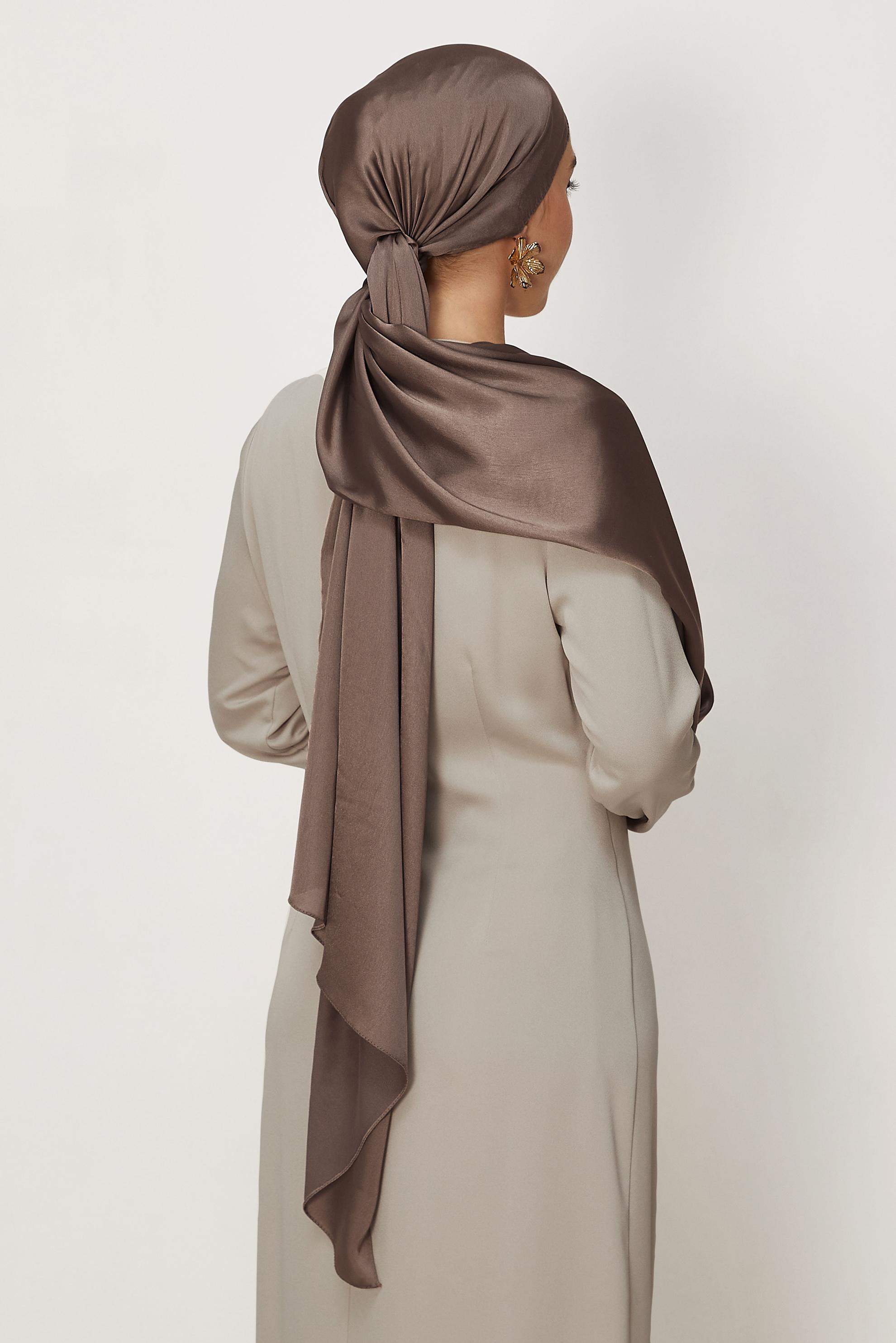 Hijab clothing MINK ALVINA SHIMMER SHAWL 8659