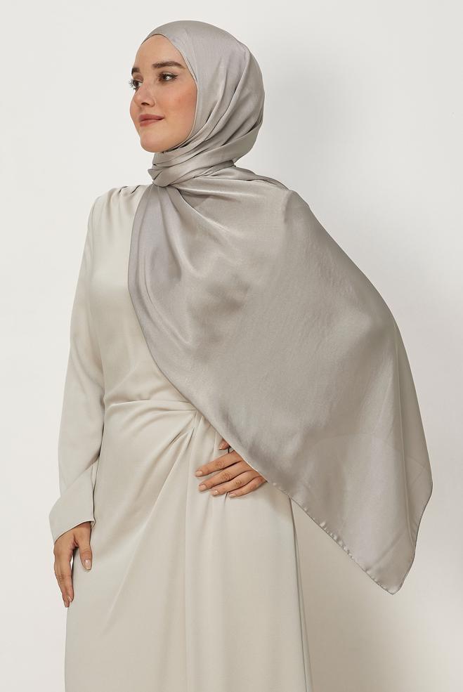 Hijab clothing BEIGE ALVINA SHIMMER SHAWL 8659 - ALVİNA