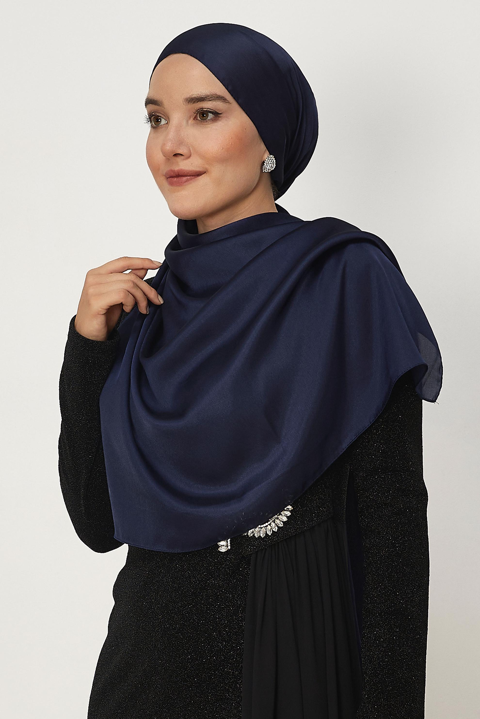 Hijab clothing BROWN ALVINA SHIMMER SHAWL 8659