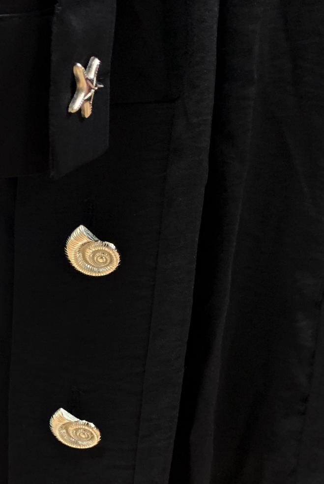 Hijab clothing BLACK PLUS SIZE PANTSUIT 20958 - ALVİNA