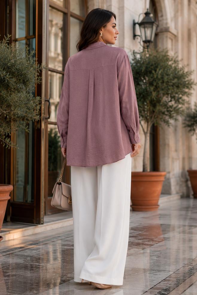 Hijab clothing PINK 20809 ÇİLEK TUNİK 42-50 TEK40 - ALVİNA