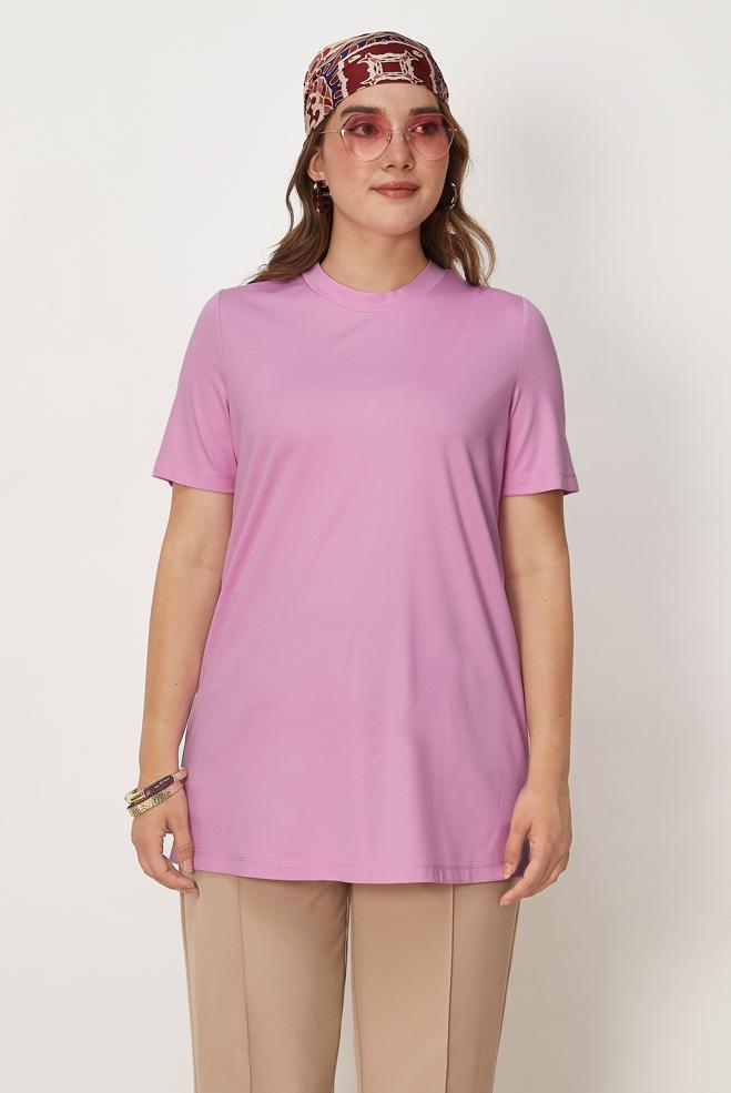 Hijab-Kleidung DAMSON KURZARM-TUNIKA 46494 - ALVİNA