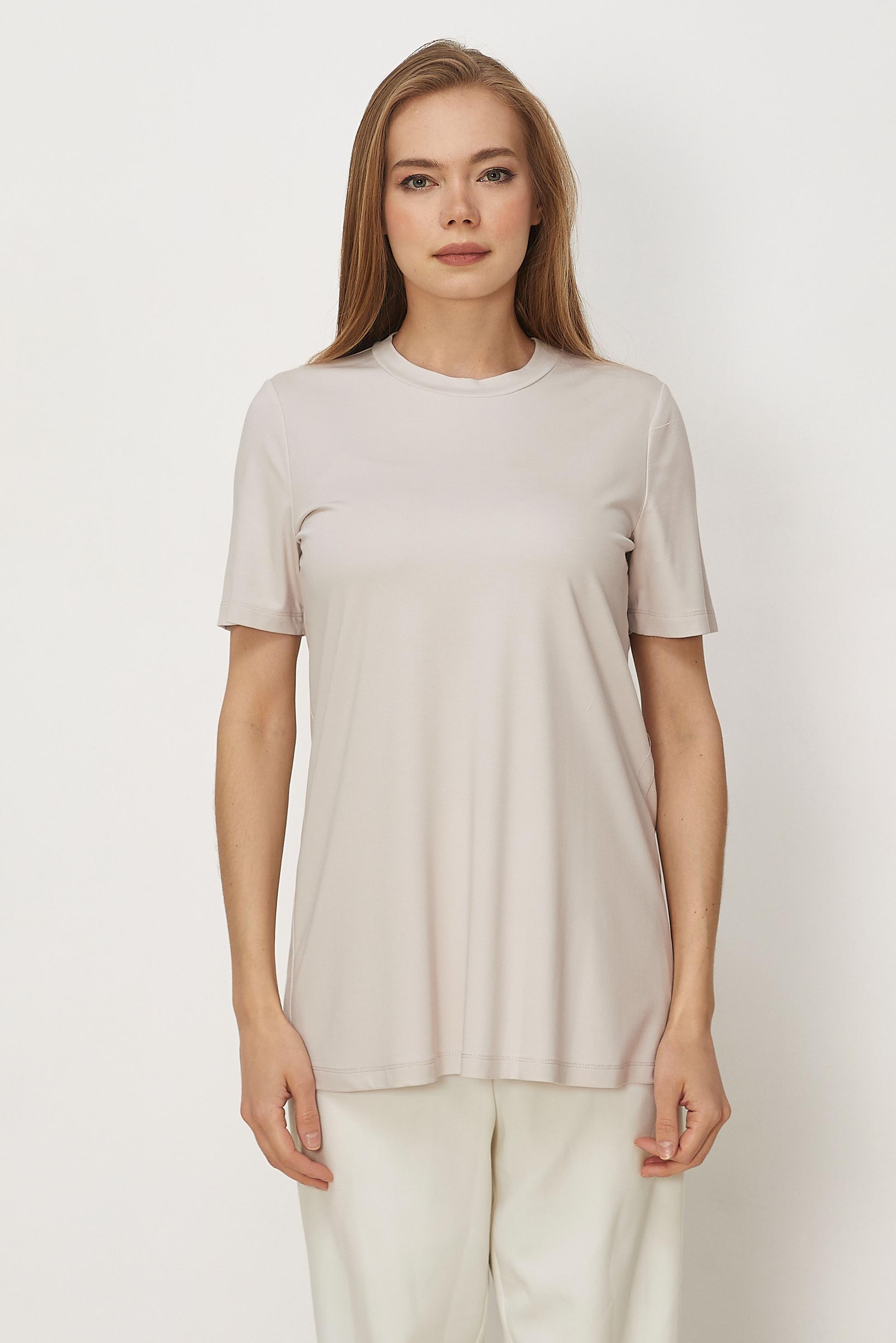 Hijab-Kleidung ECRU KURZARM-TUNIKA 46494