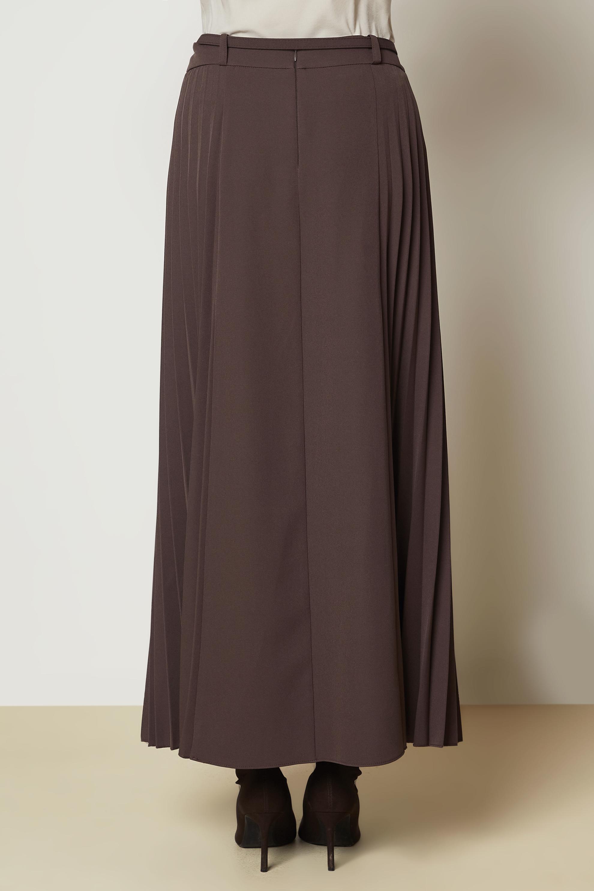 Tesettür giyim KAHVE 60798 43961 ETEK 40-48 TEK38