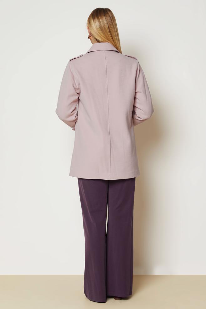 Hijab clothing POWDER CACHE COAT 90659 - ALVİNA