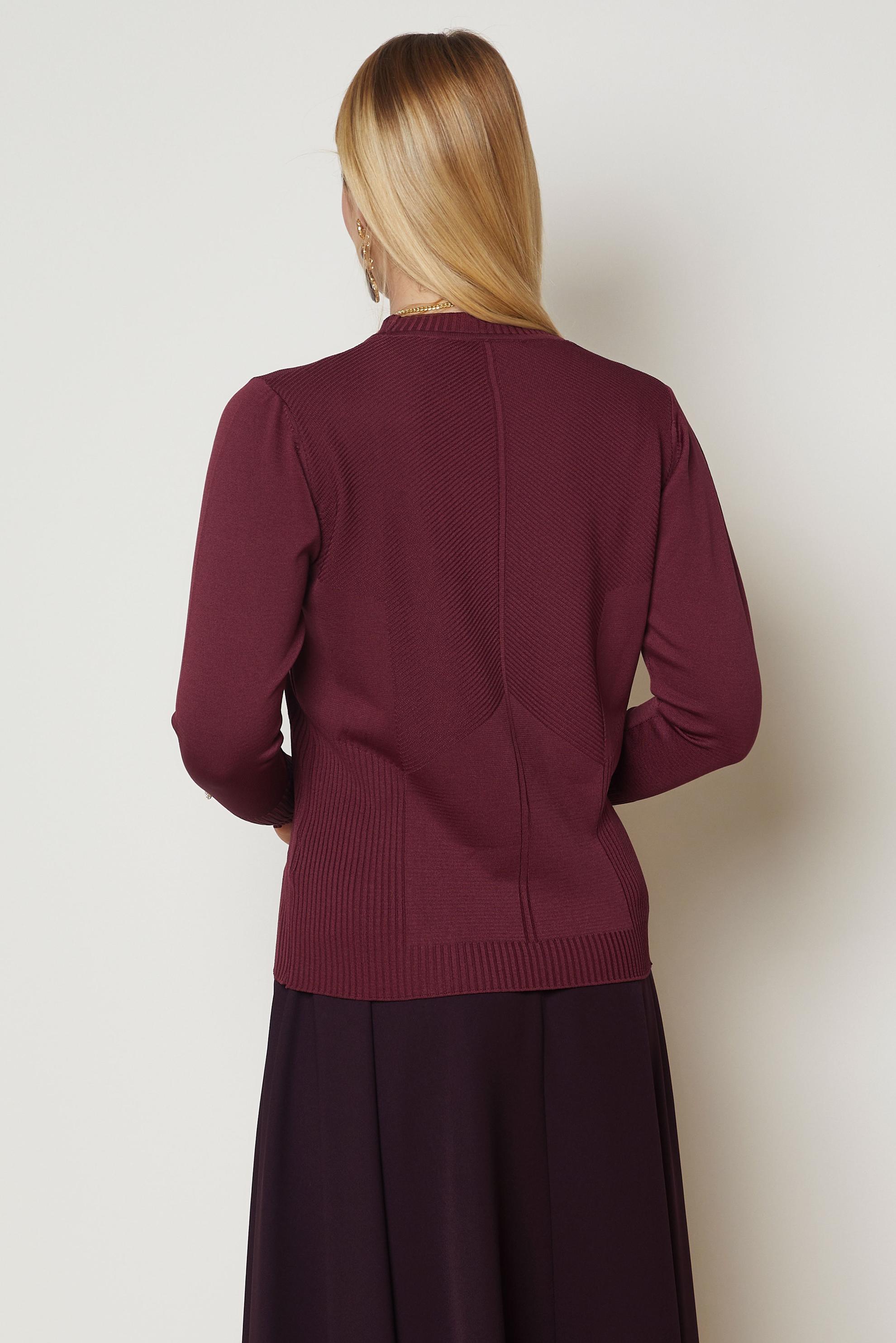 Vêtements hijab BRUN PULL EN MAILLE 46922