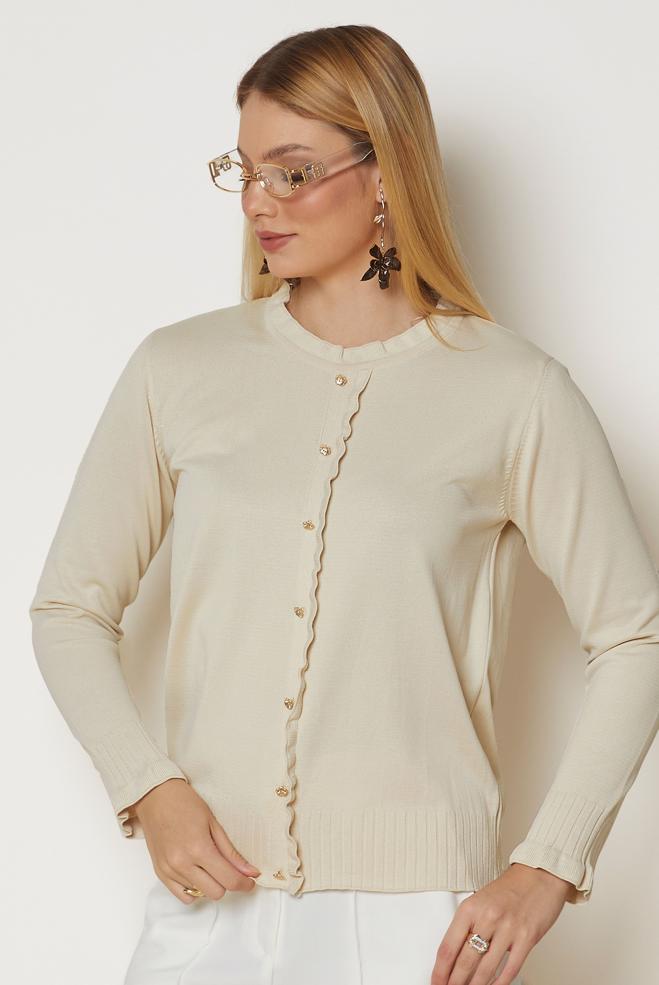 Hijab clothing BROWN KNITWEAR SWEATER 46923 - ALVİNA