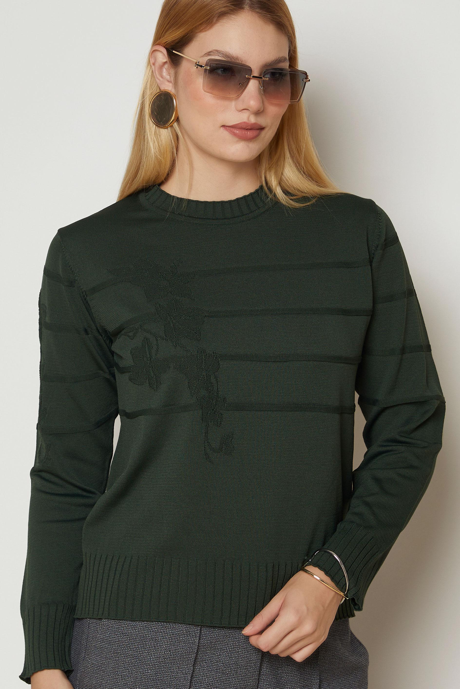 Hijab clothing GREEN KNITWEAR SWEATER 46925