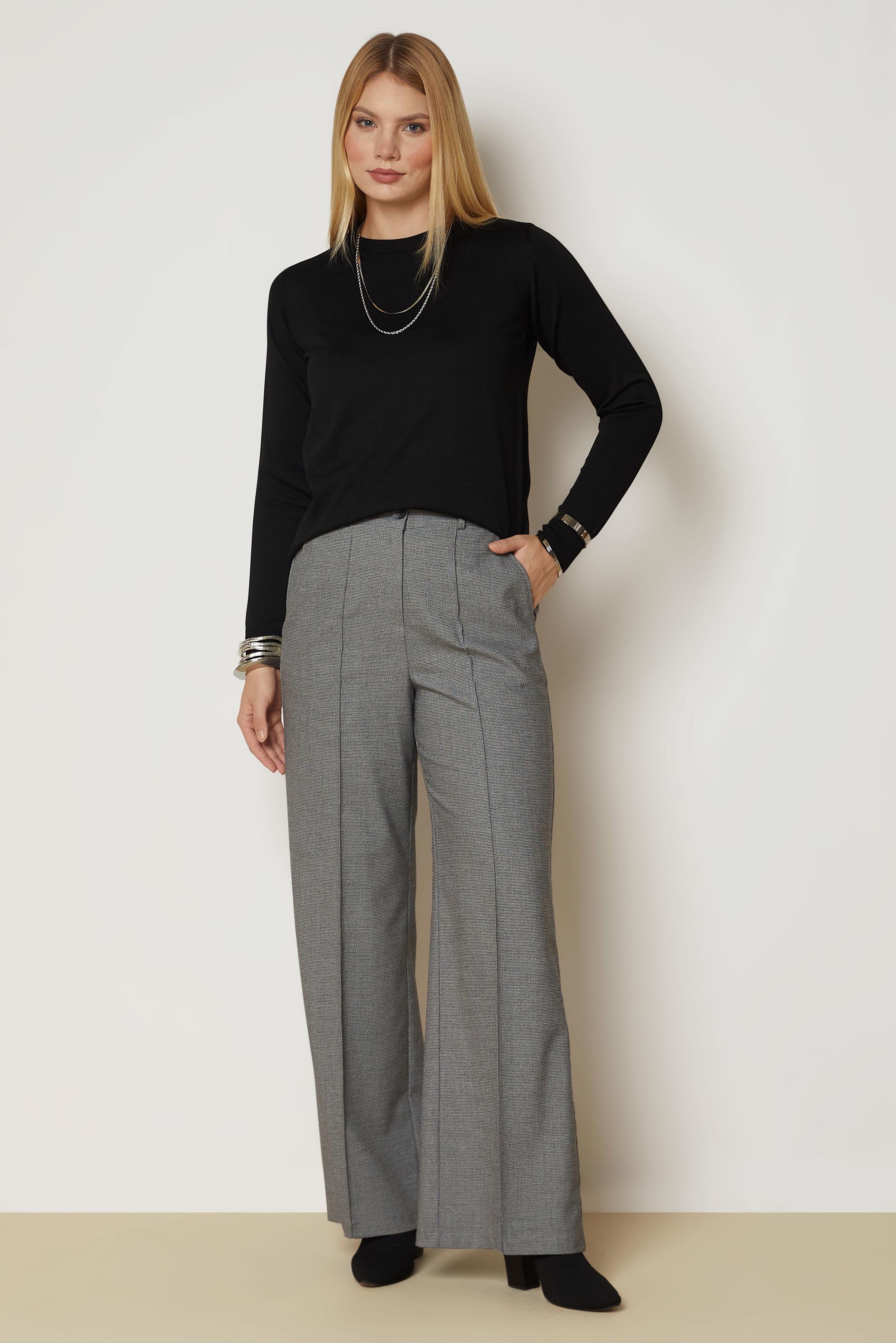 Vêtements hijab NOIR PULL EN MAILLE 46968