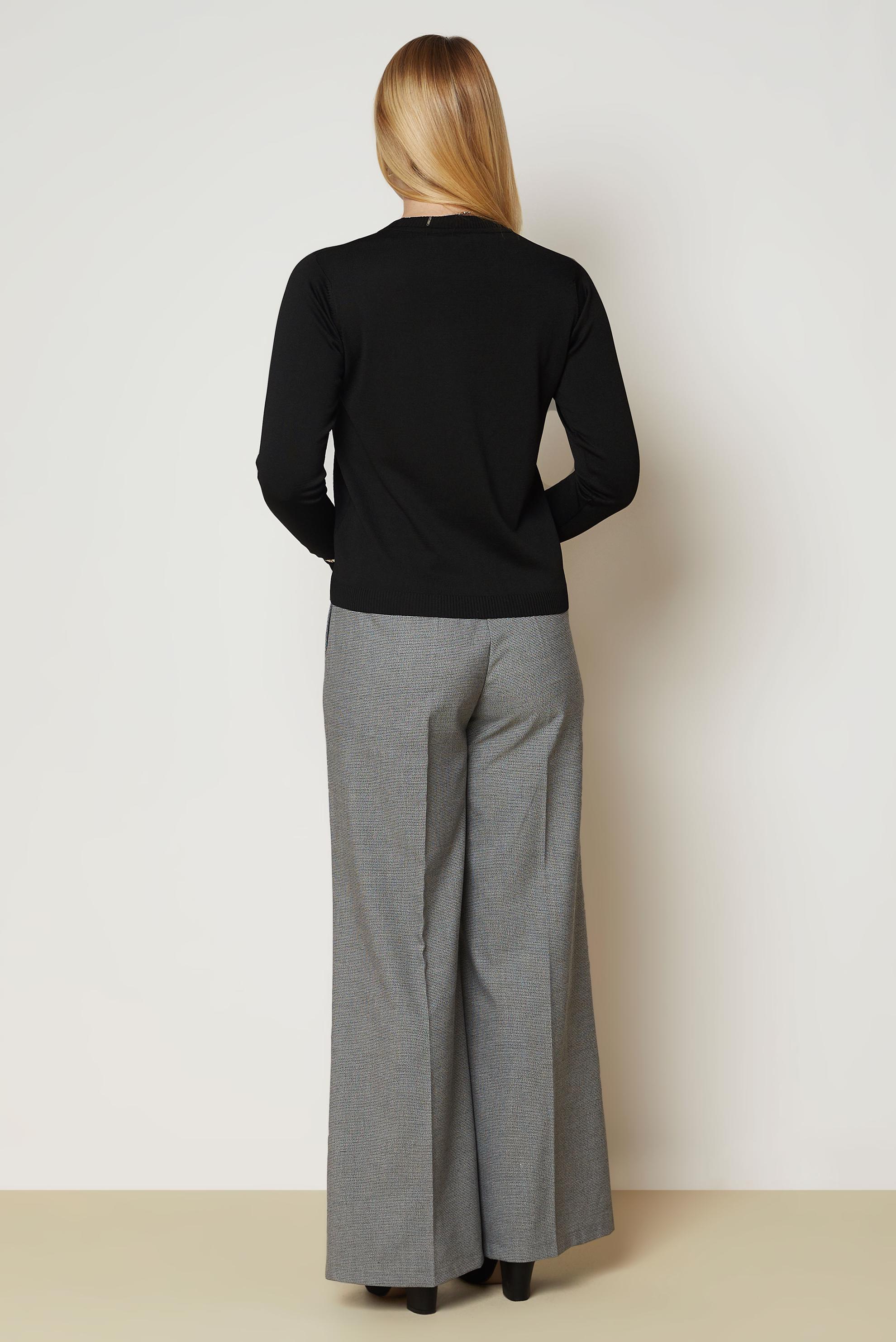 Vêtements hijab NOIR PULL EN MAILLE 46968