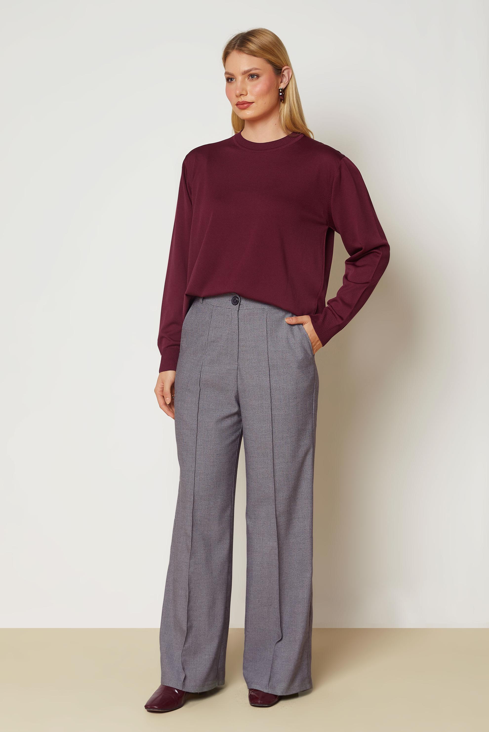Hijab clothing BROWN KNITWEAR SWEATER 46968