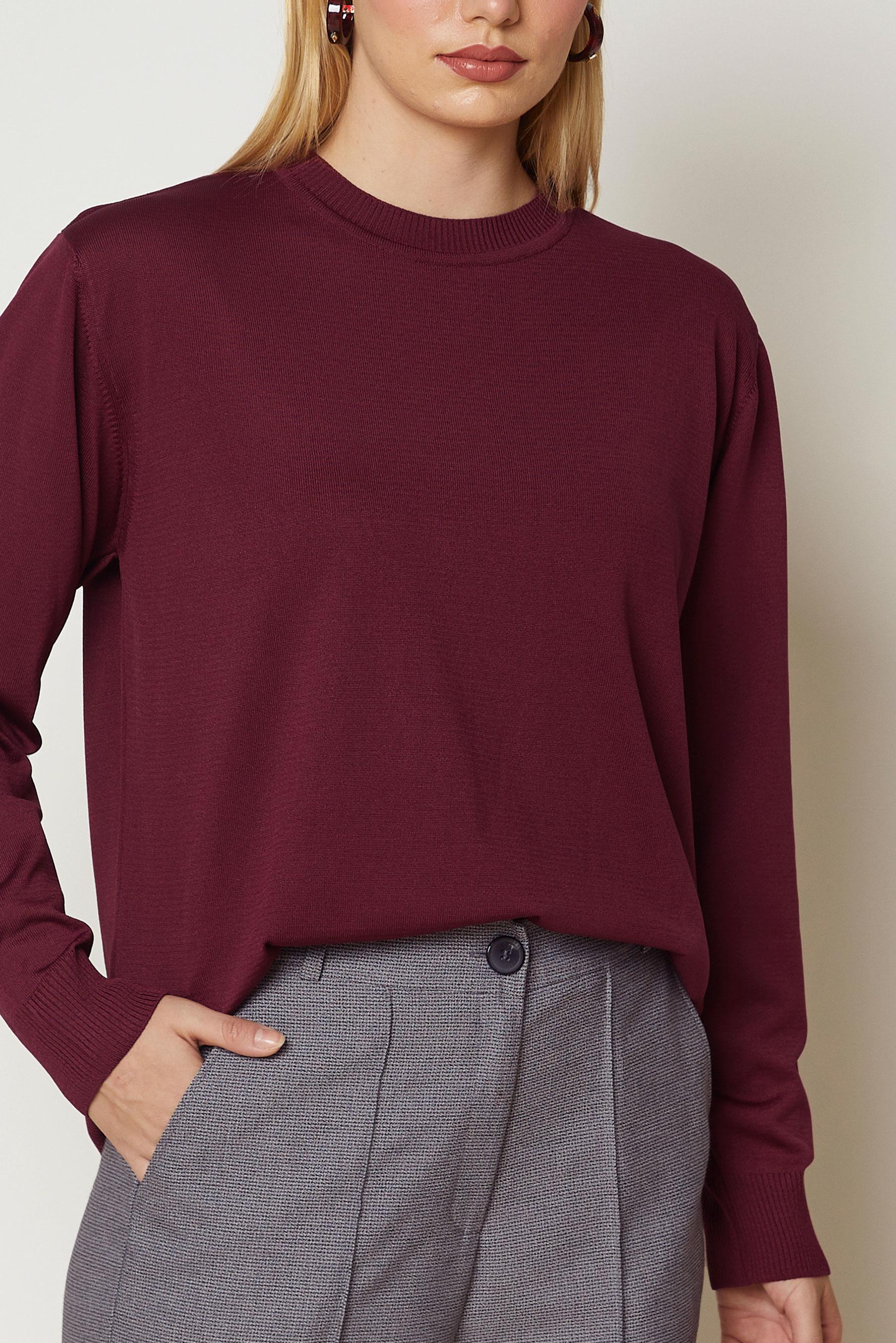Hijab clothing BROWN KNITWEAR SWEATER 46968