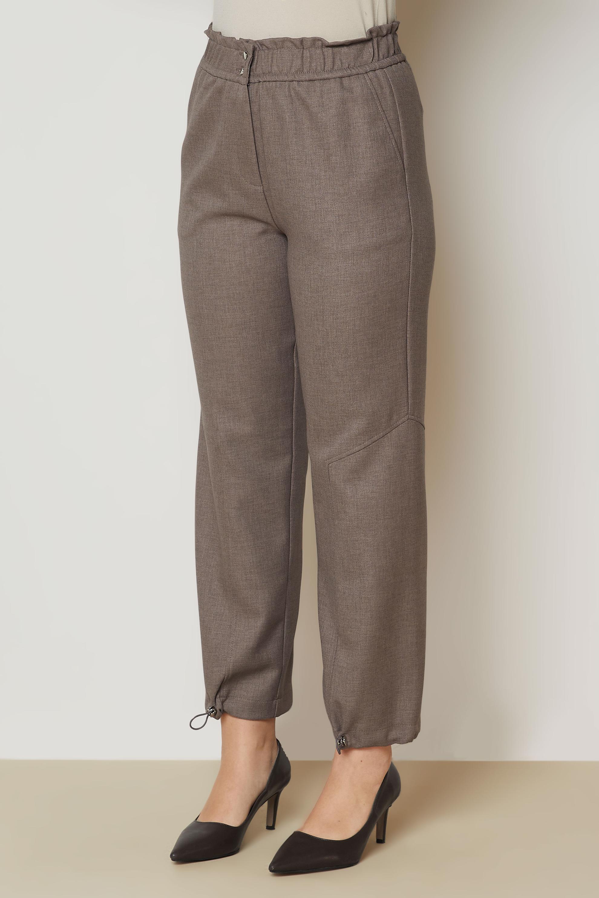 Hijab clothing MINK LINEN EFFECT PANTS 70948